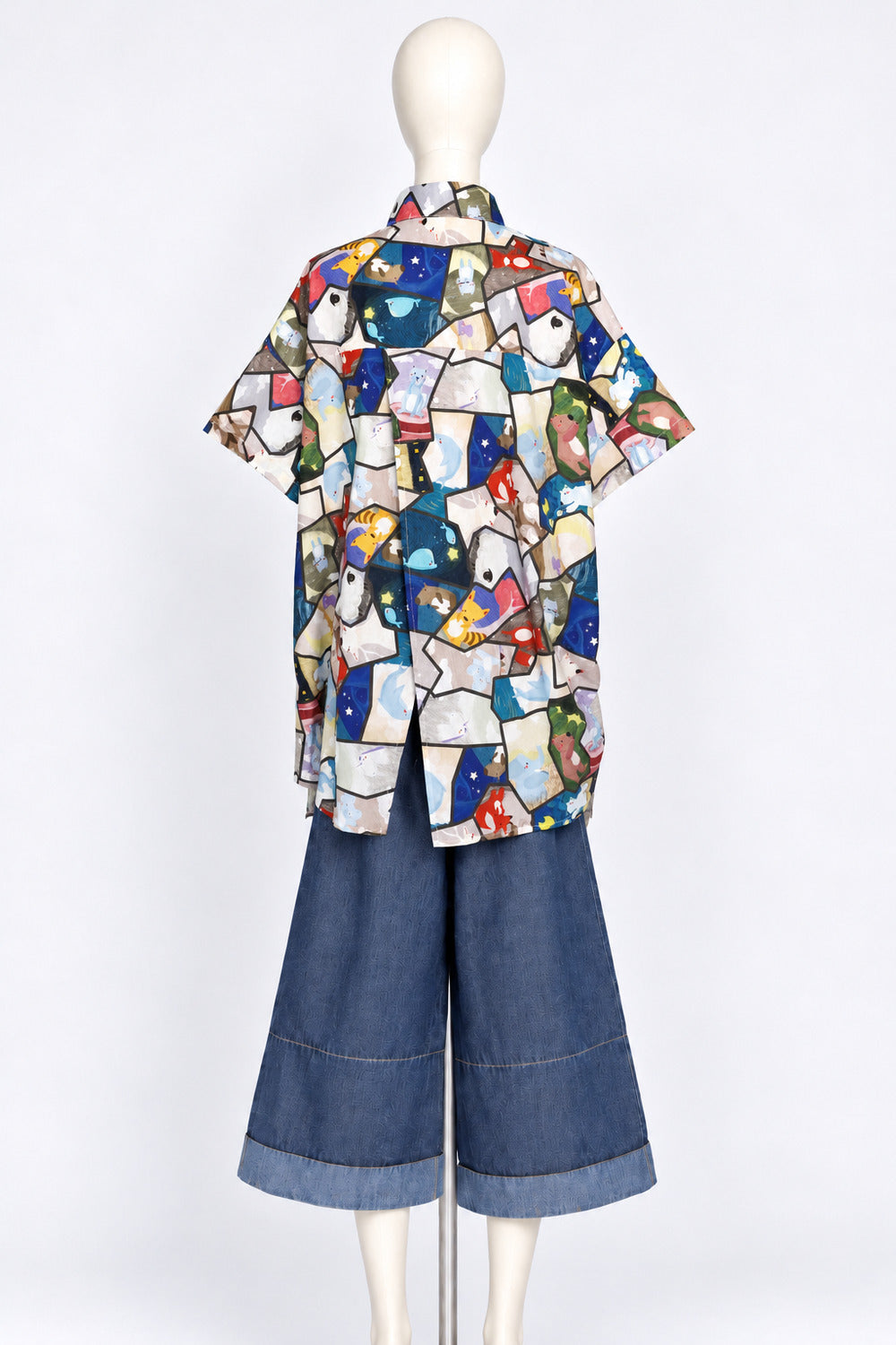 PO - Tisha Colourful Animal Printed Top