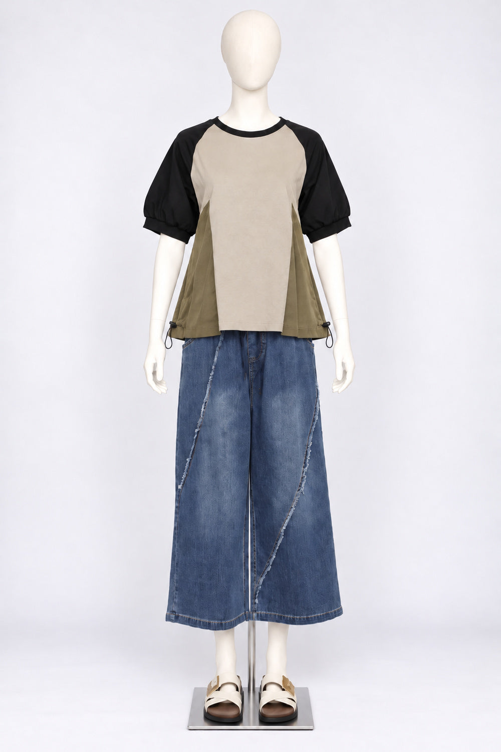 PO - Kelli Denim Pants in Blue