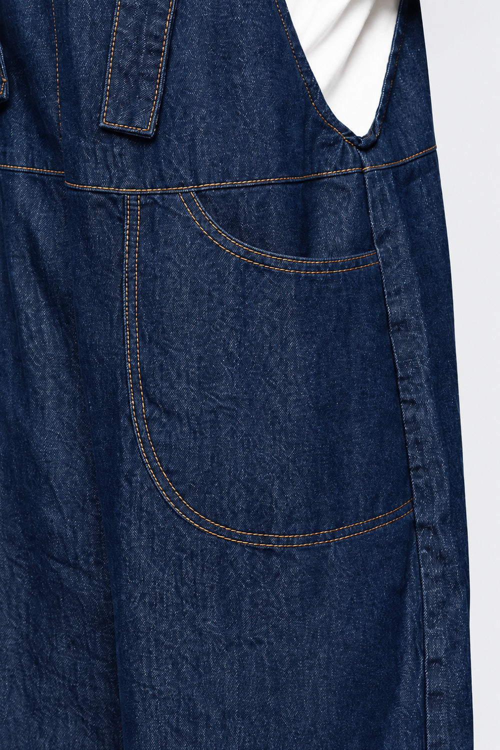 PO - Jinna Denim Pinafore Playsuit