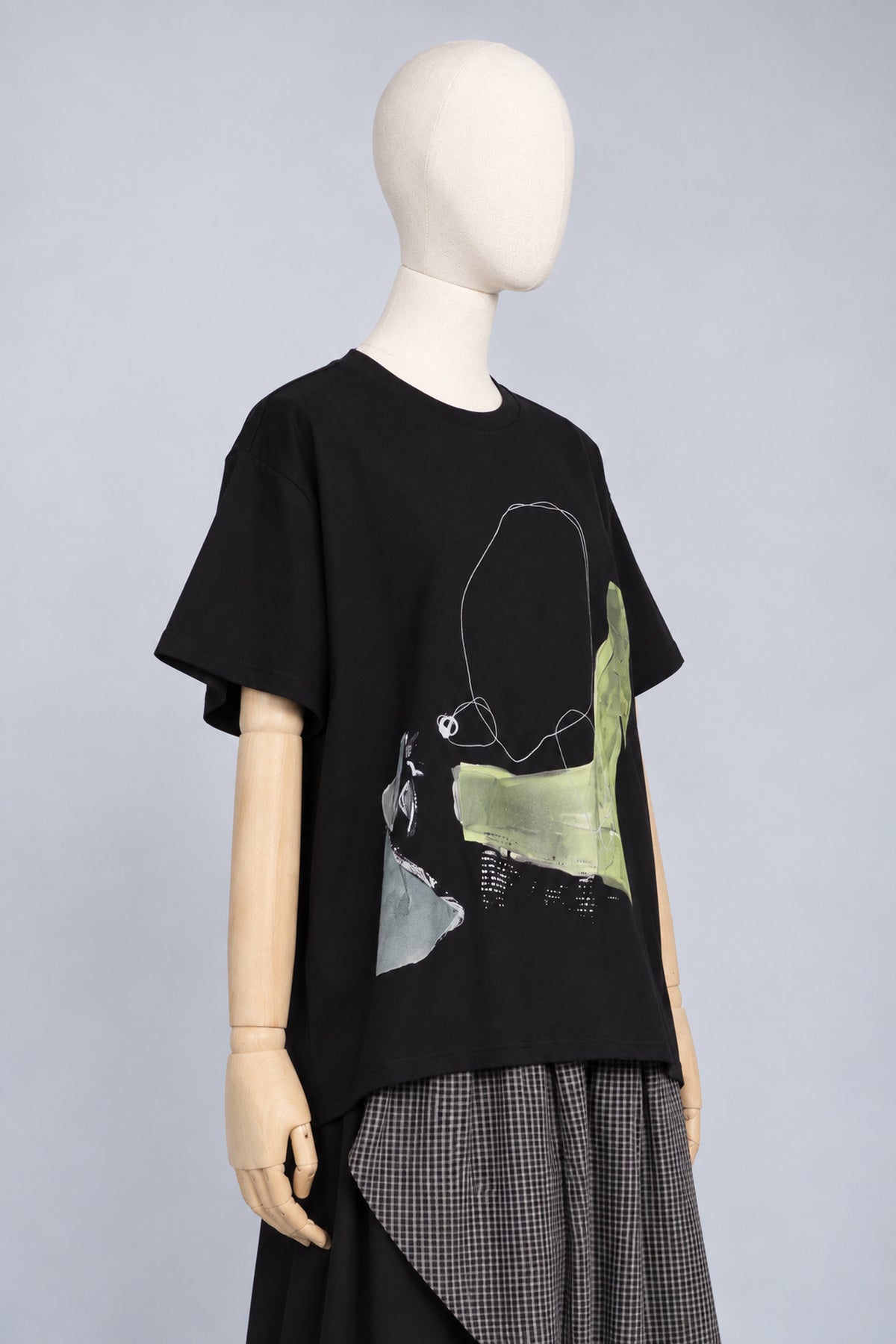PO - Spor Abstract Printed Top
