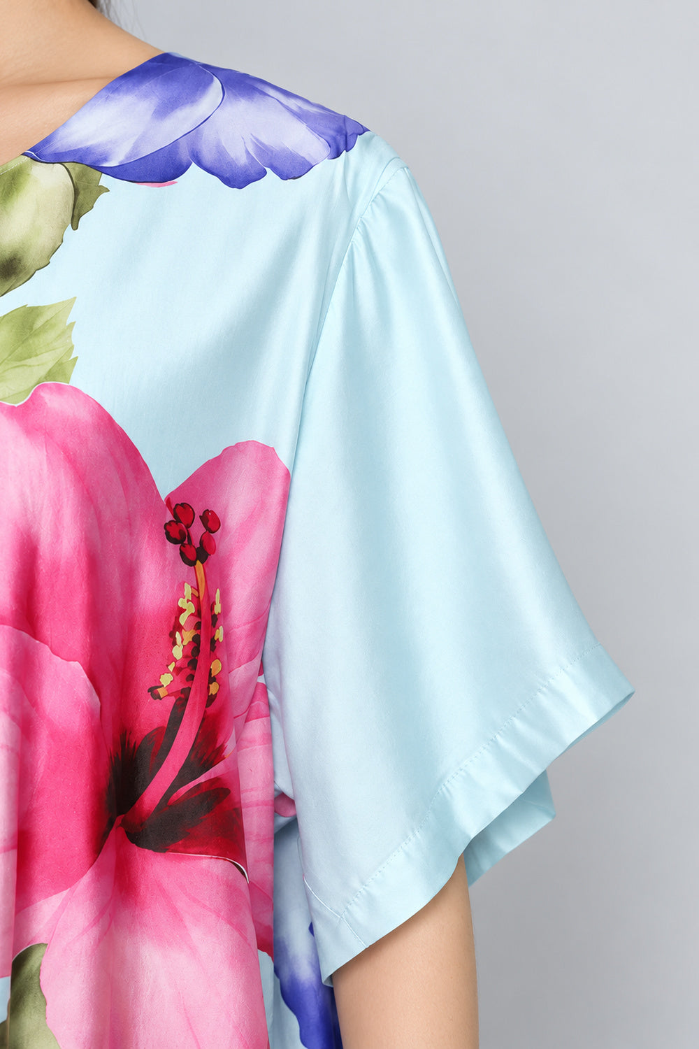 Shirokuro Jumpsuit in Peony Bloom