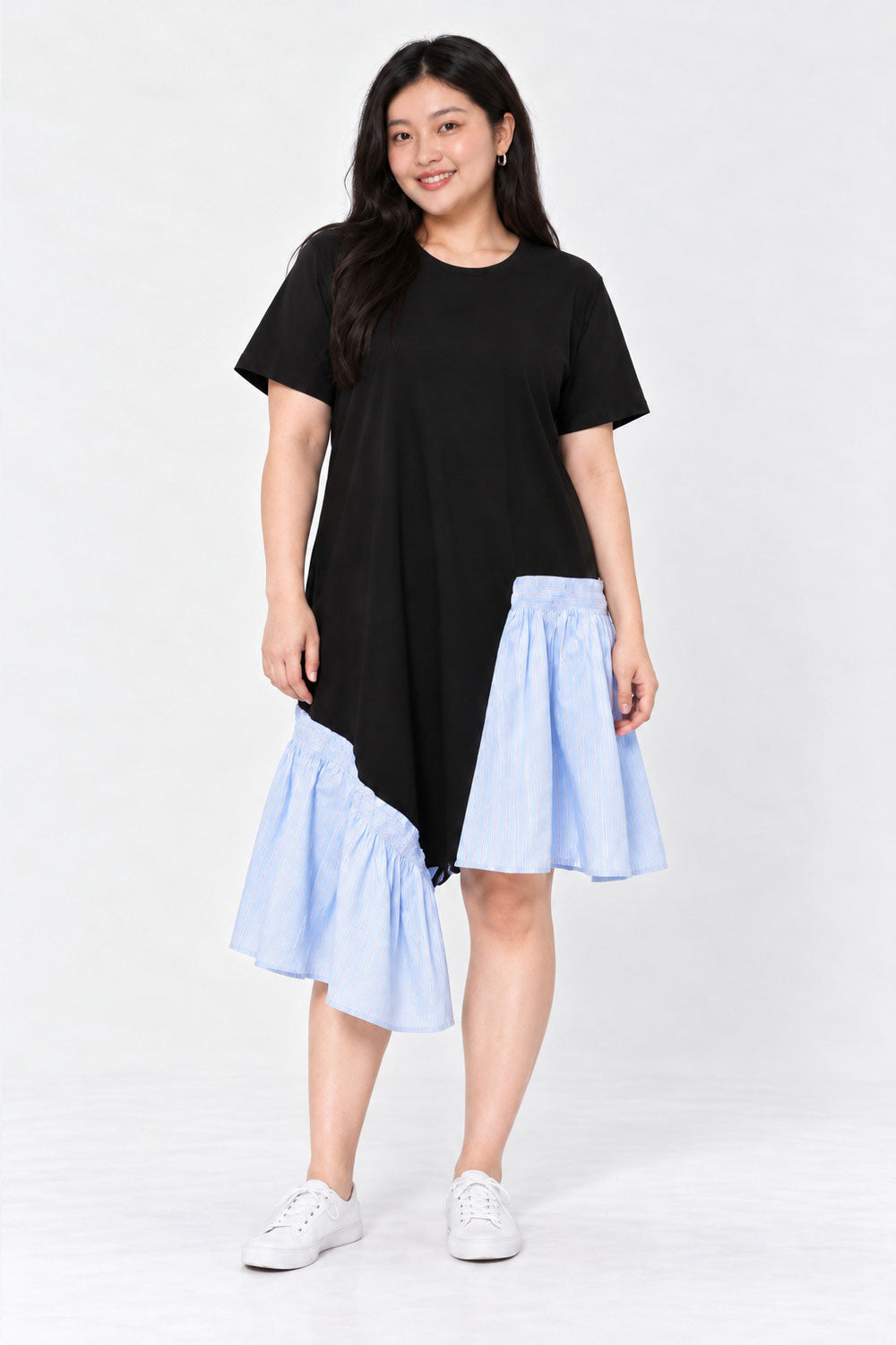 Porto Dress in Seabreeze Stripes