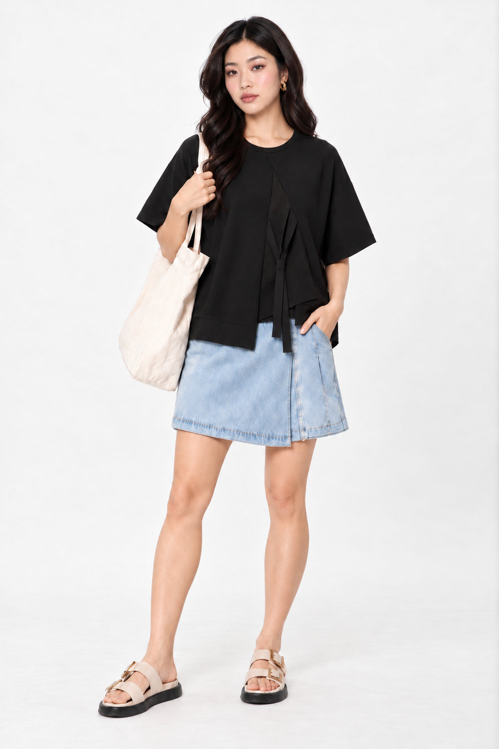 Backorders Easy by TE - Adrina Top in Black