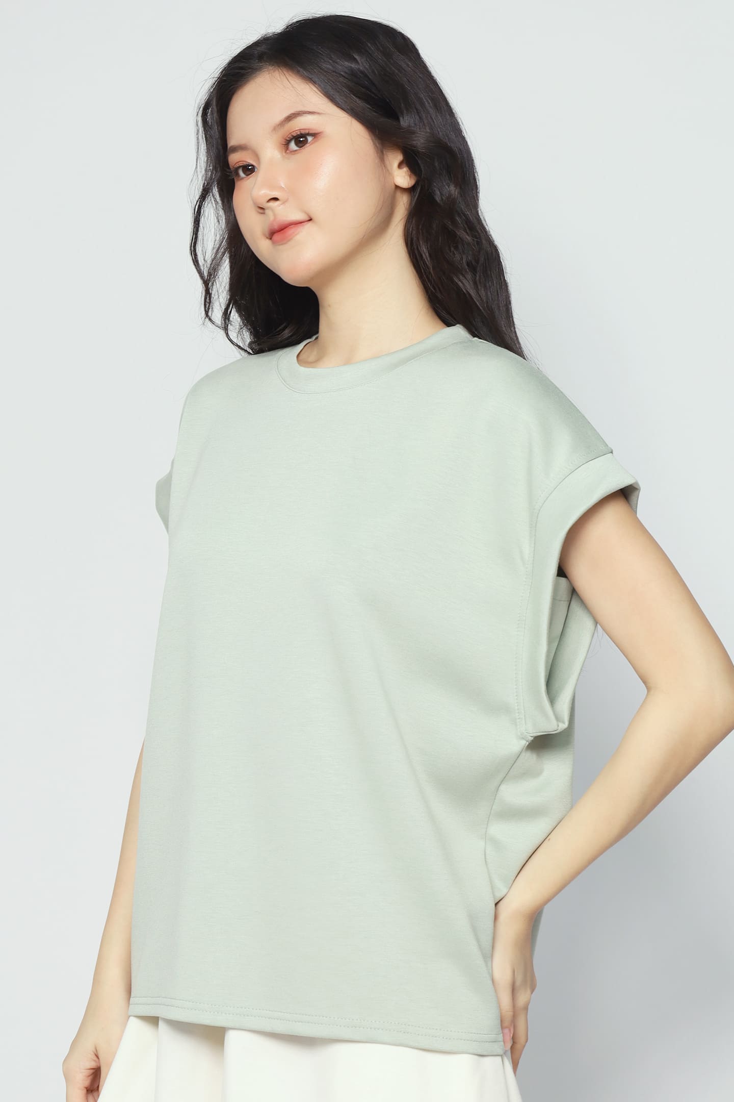 JOY - 24/7 Top in Mint Green