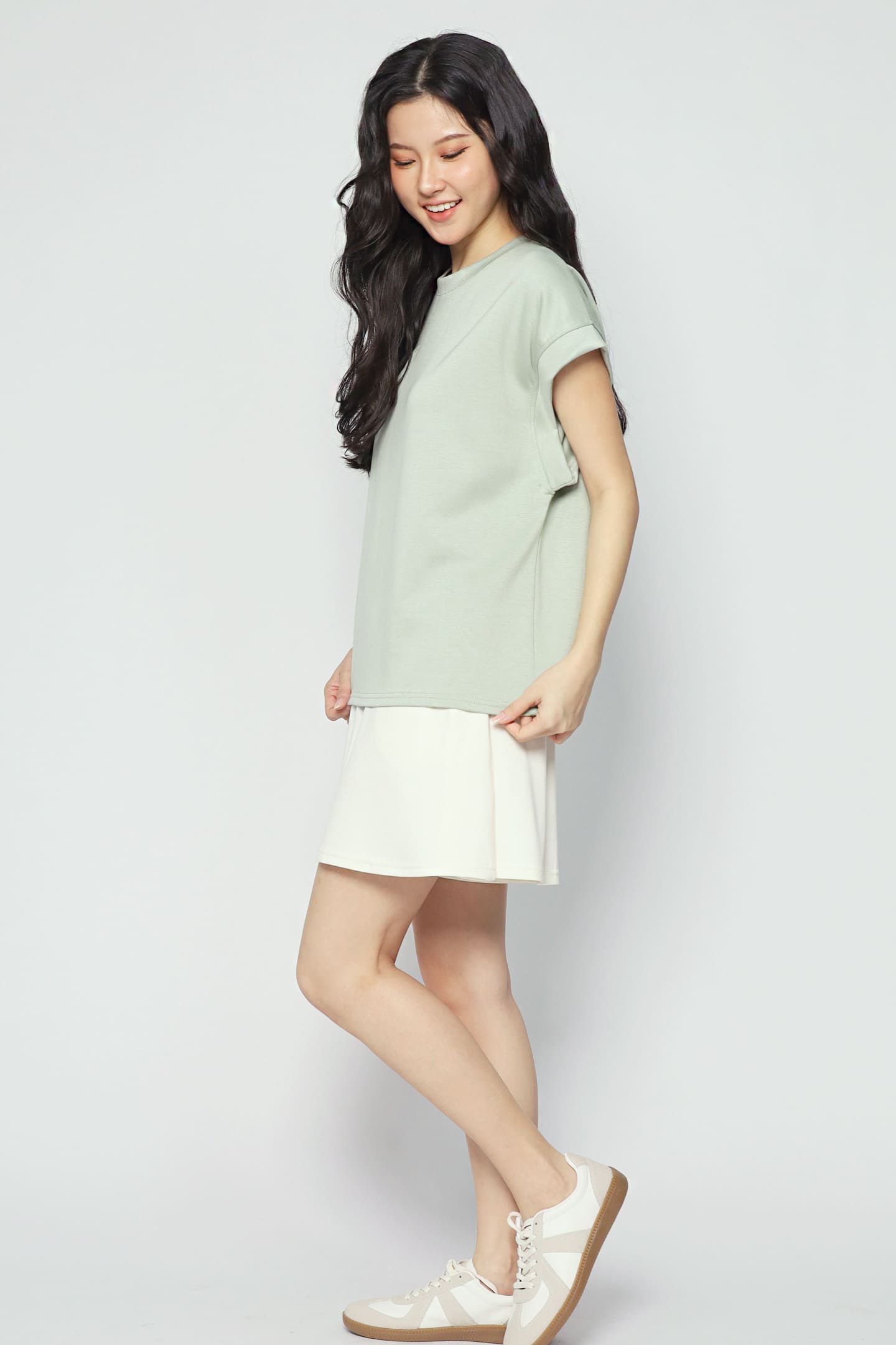 JOY - 24/7 Top in Mint Green
