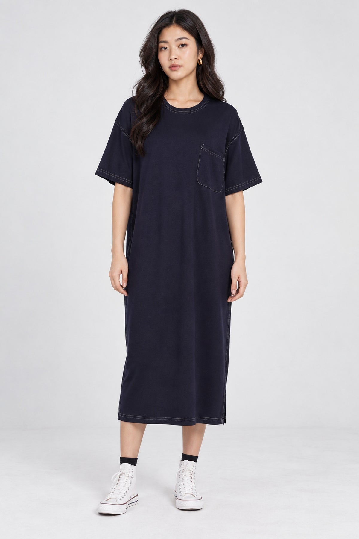 JOY - Vespera Pocket Dress in Blue