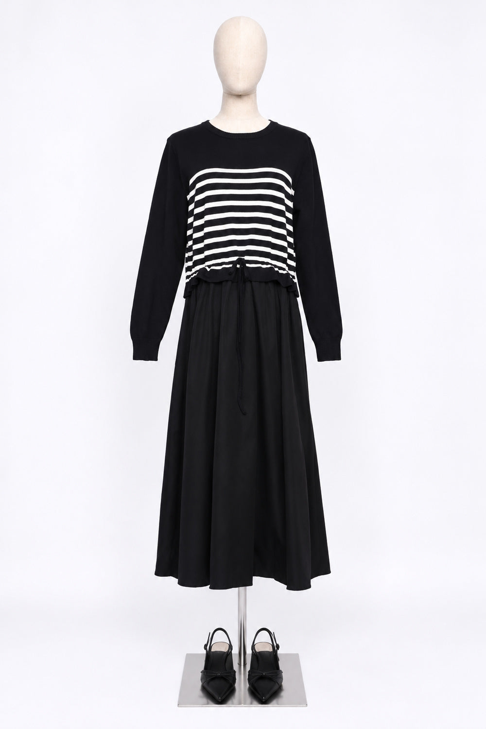 PO - Nami Stripes Knit Dress