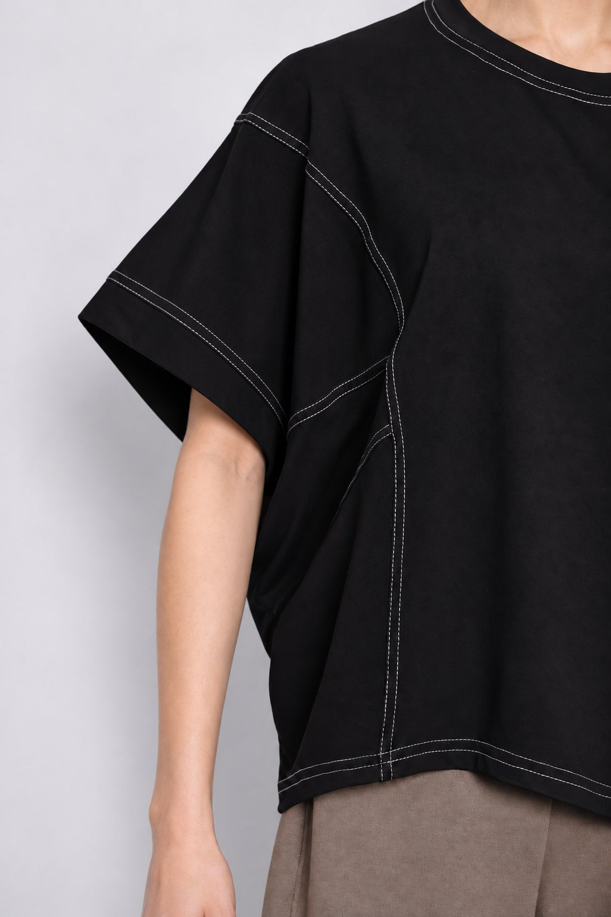 JOY - Suvi Trimming Top in Black