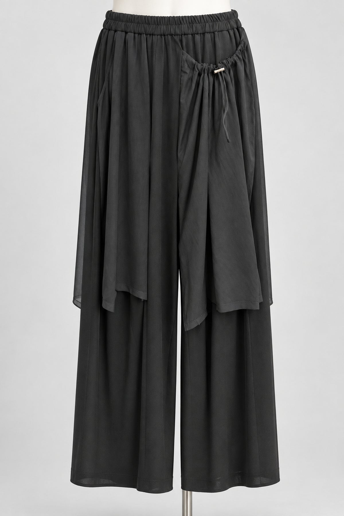 PO - Salora Layered Pants in Black