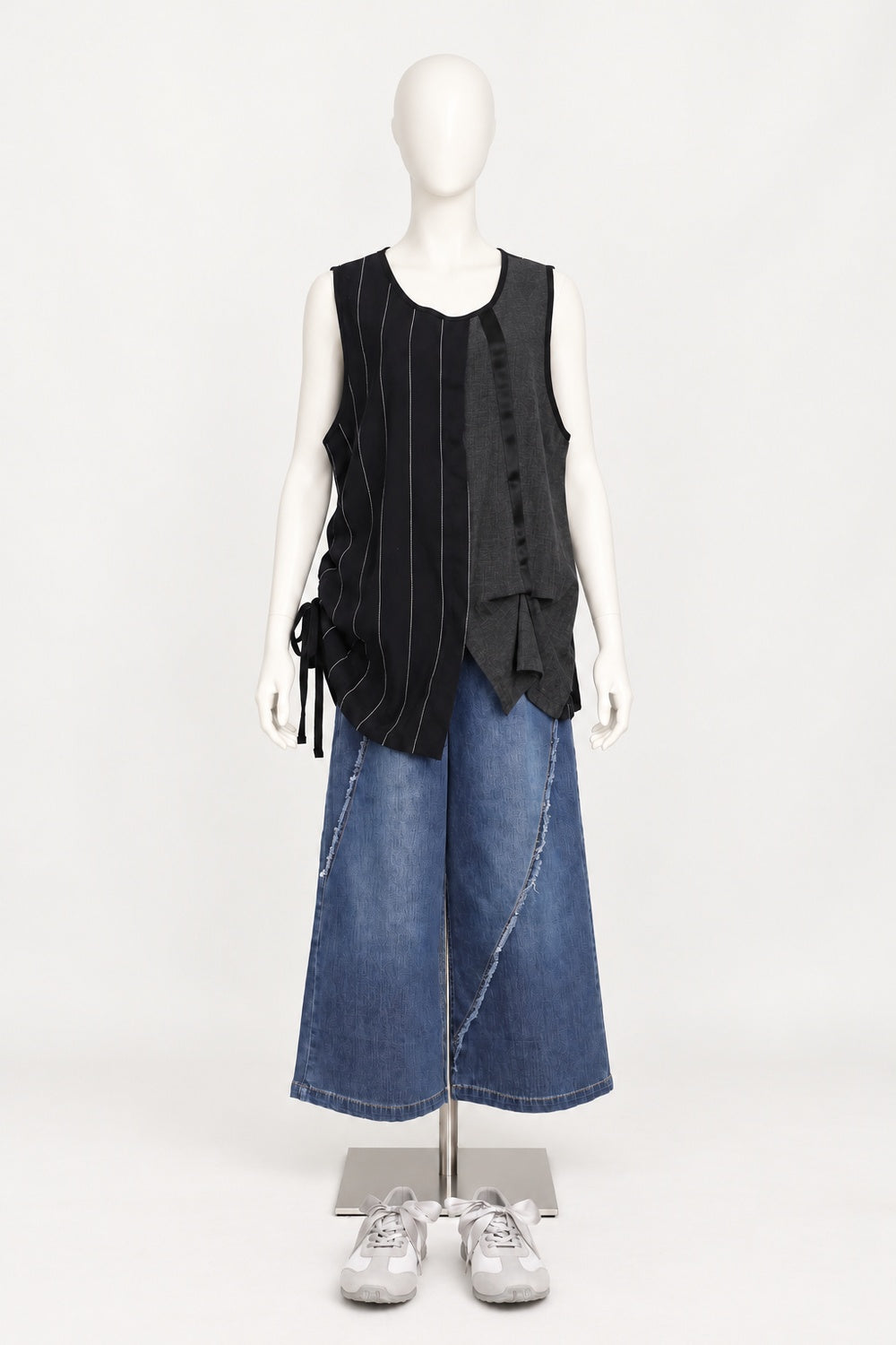 PO - Panel Play Pinstripes Top