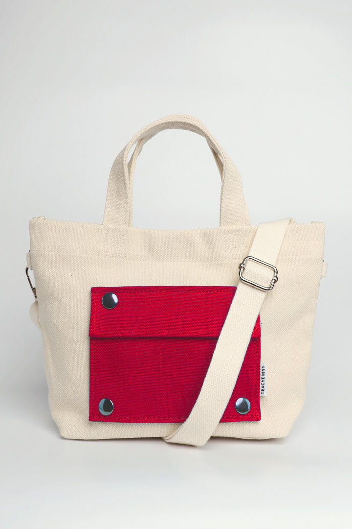 [SALE] Mood Tote Bag in Red
