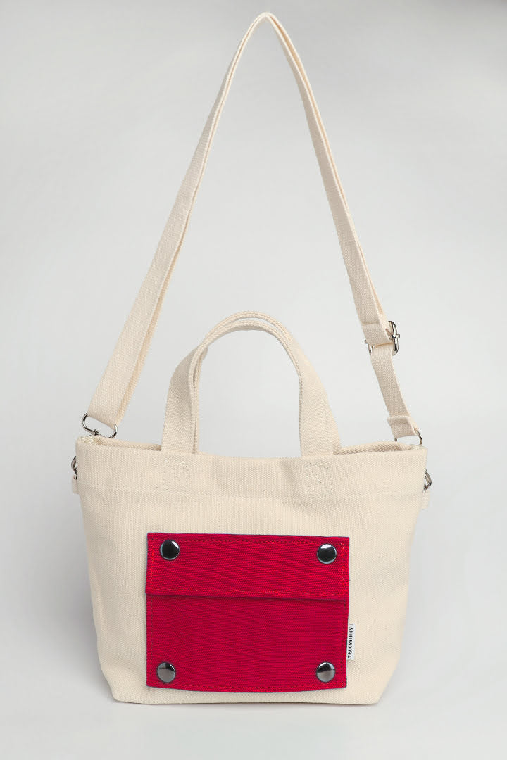 [SALE] Mood Tote Bag in Red