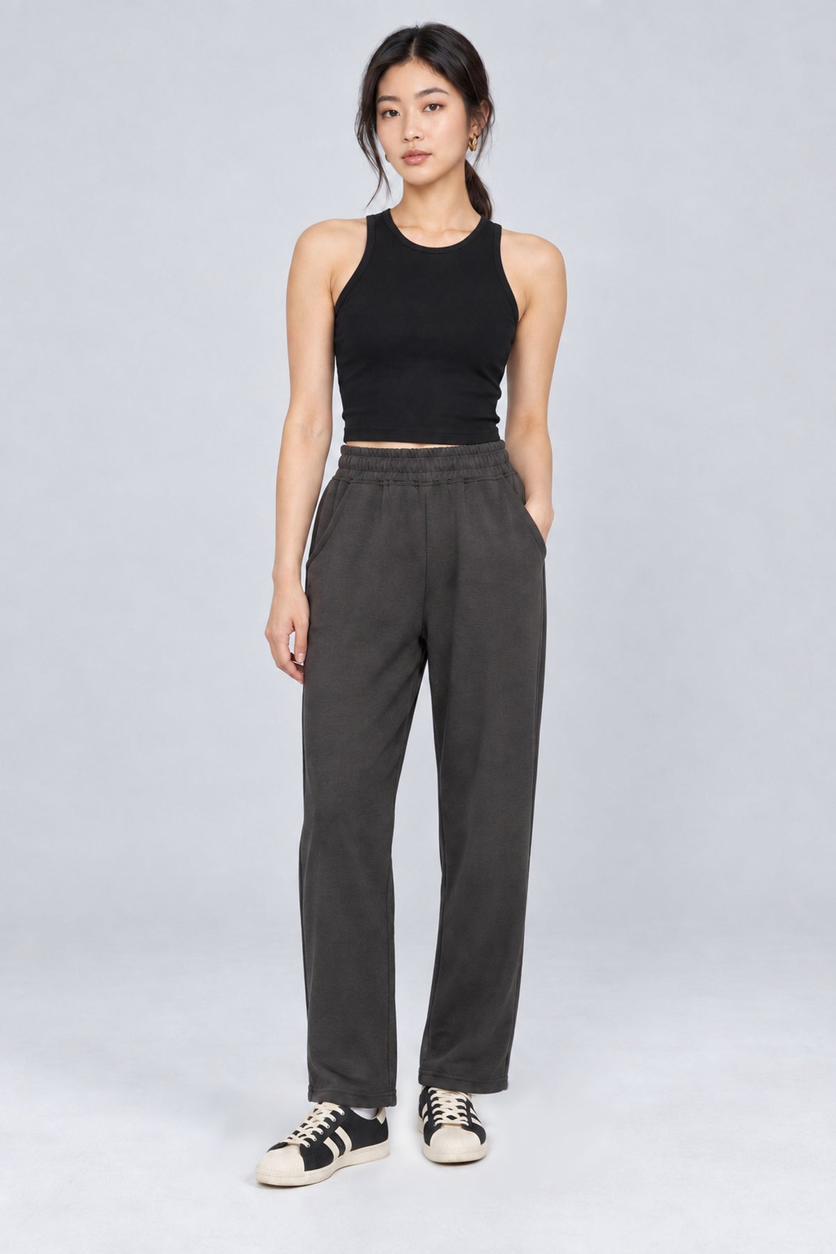 JOY - Anywhere Pants in Dark Grey