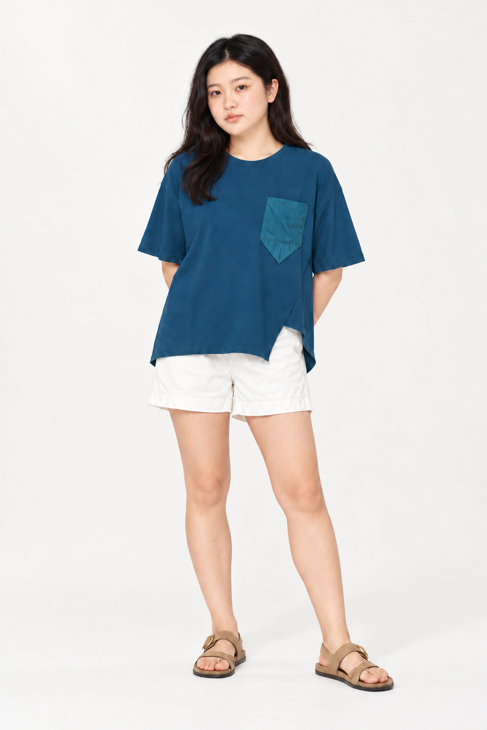 Easy By TE - First Thing Top in Teal