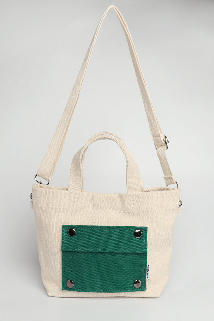 [SALE] Mood Tote Bag in Green