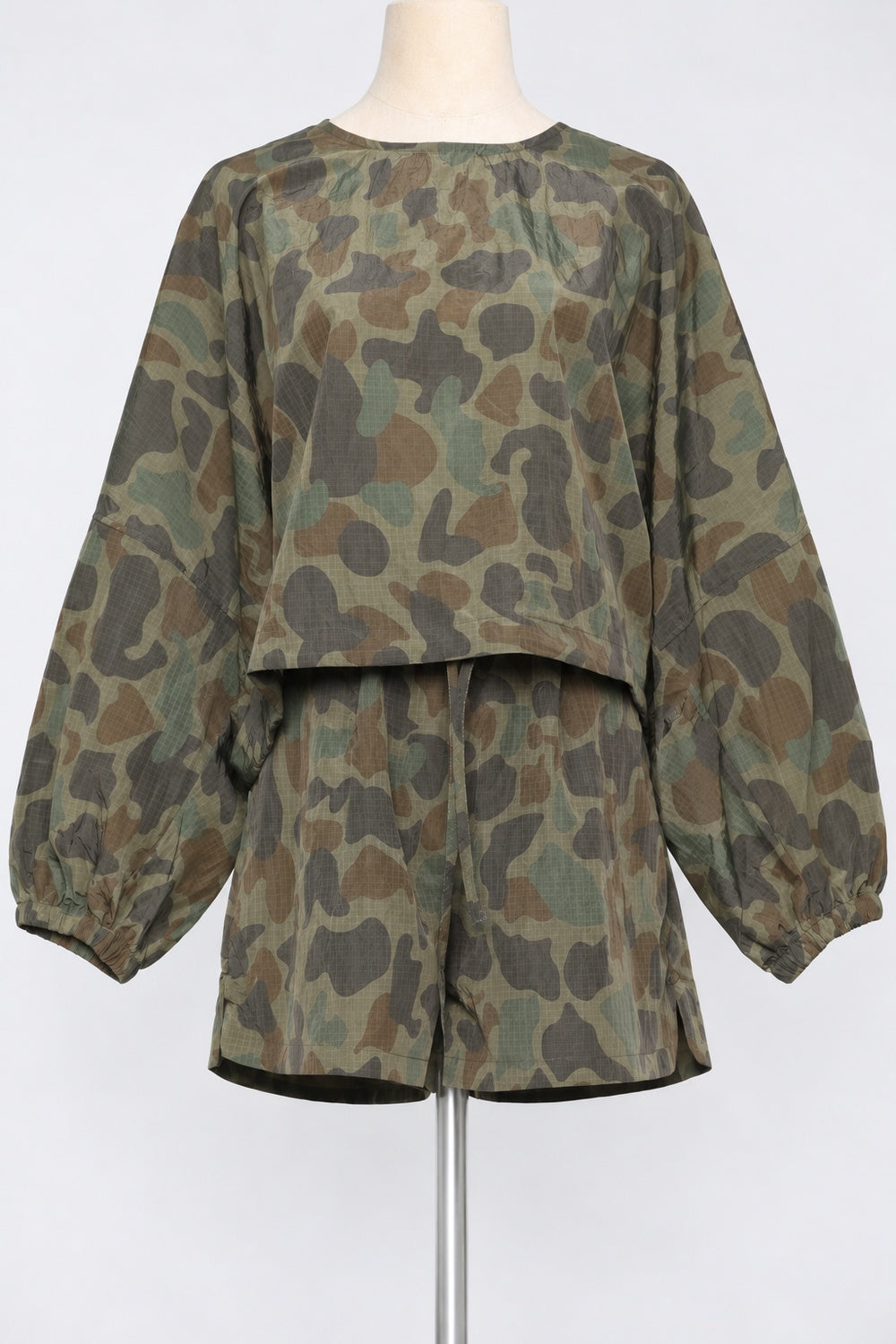 PO - Sylo Camo 2 in 1 Top and Shorts Set