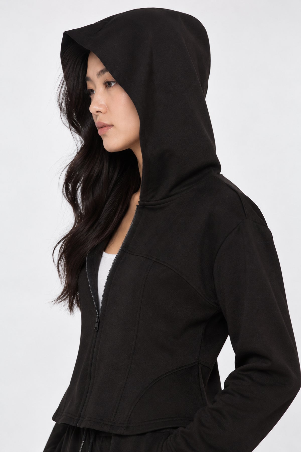 JOY - Paradise 2 in 1 Hoodie and Pants Set in Black