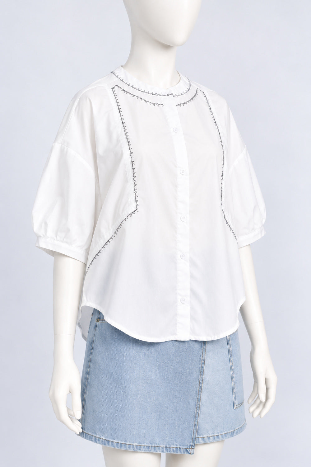 PO - Oriana Top in White