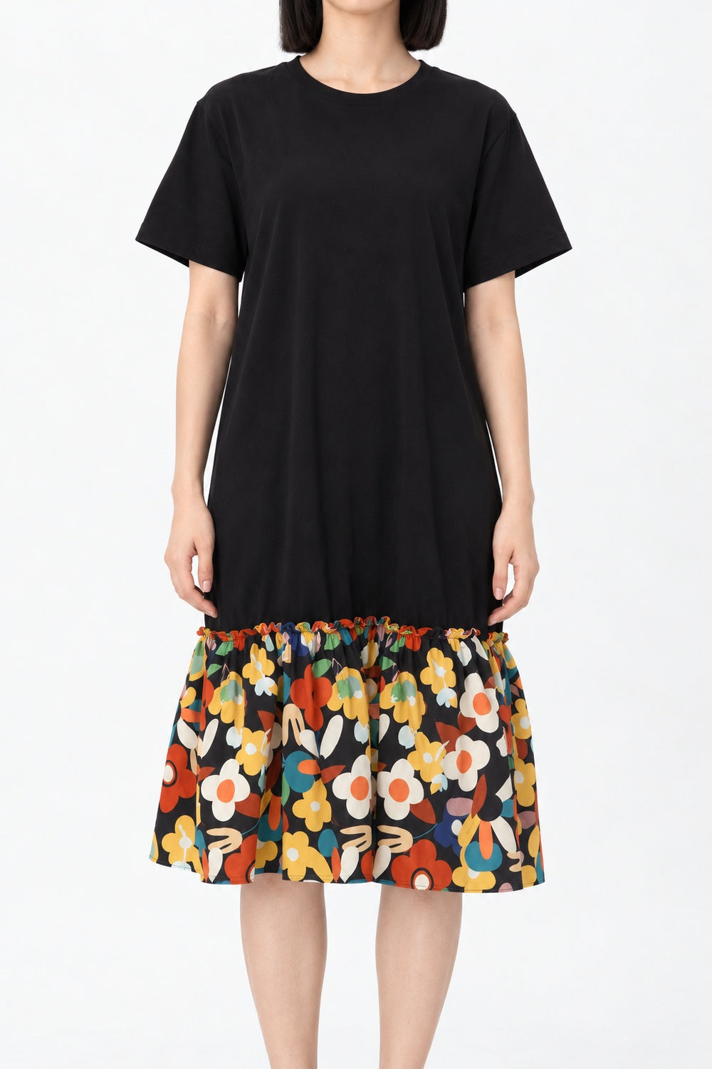 Robyn Dress in Groovy Bloom