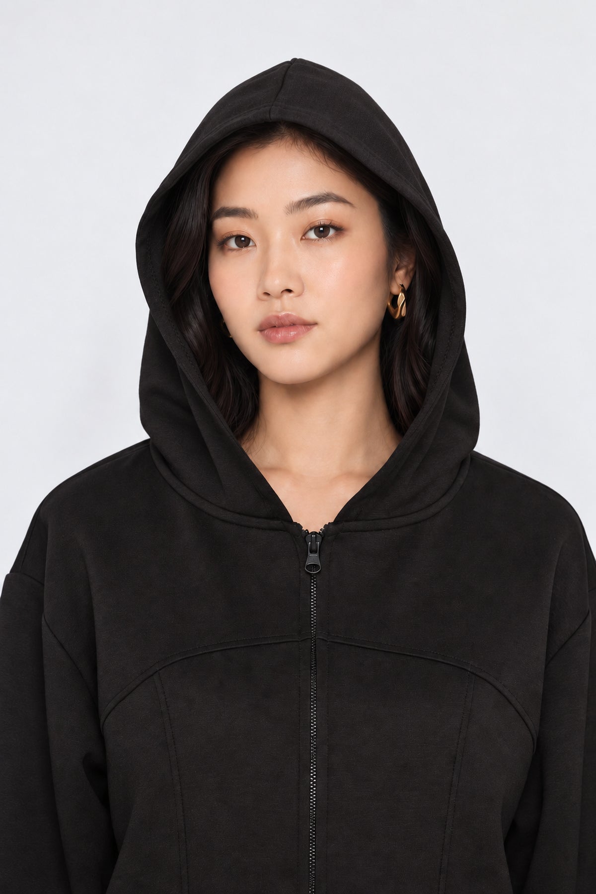 JOY - Paradise 2 in 1 Hoodie and Pants Set in Black