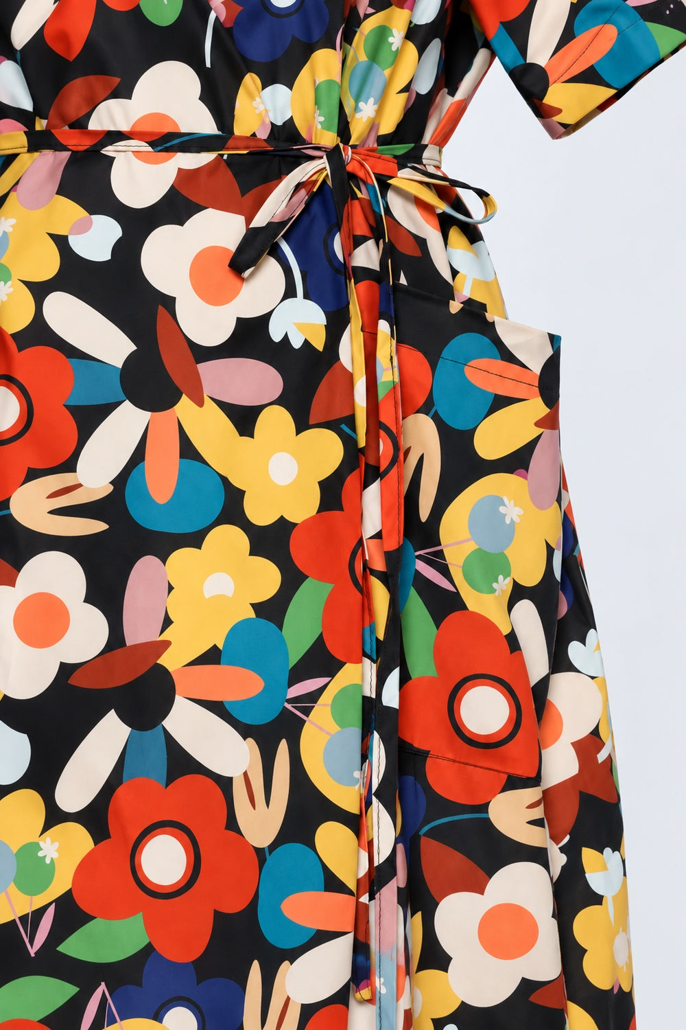Kona Dress in Groovy Bloom