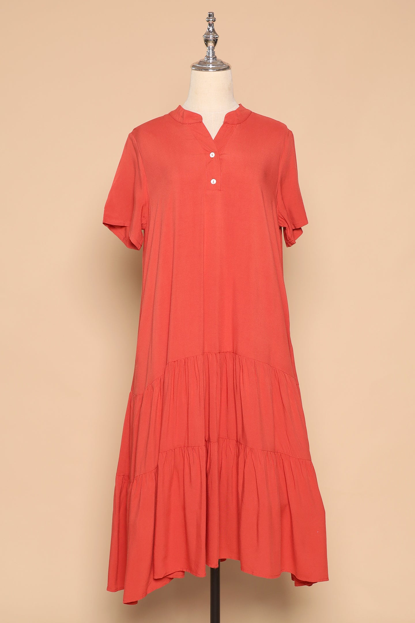PO - Amarisa Dress in Burnt Orange