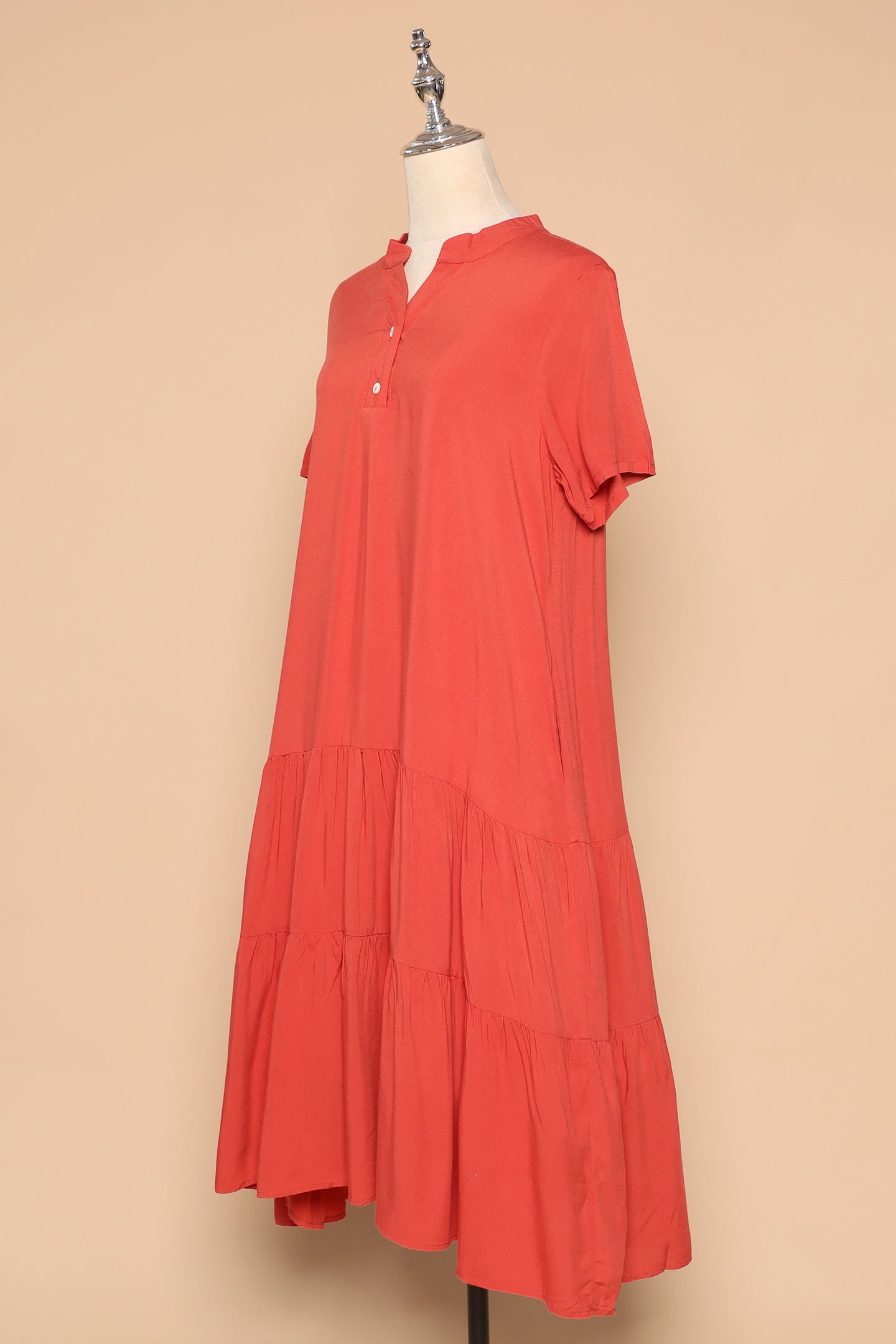 PO - Amarisa Dress in Burnt Orange