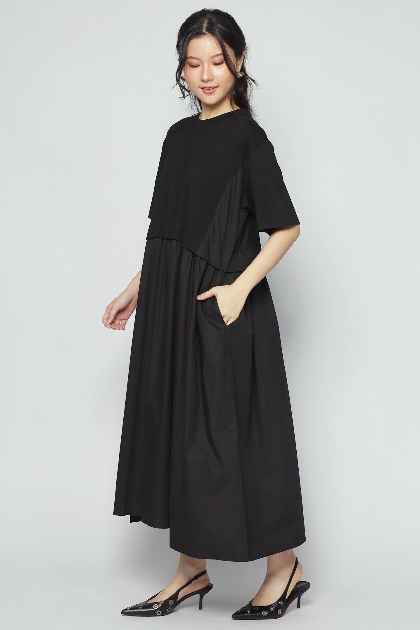Anaya Dress in Black