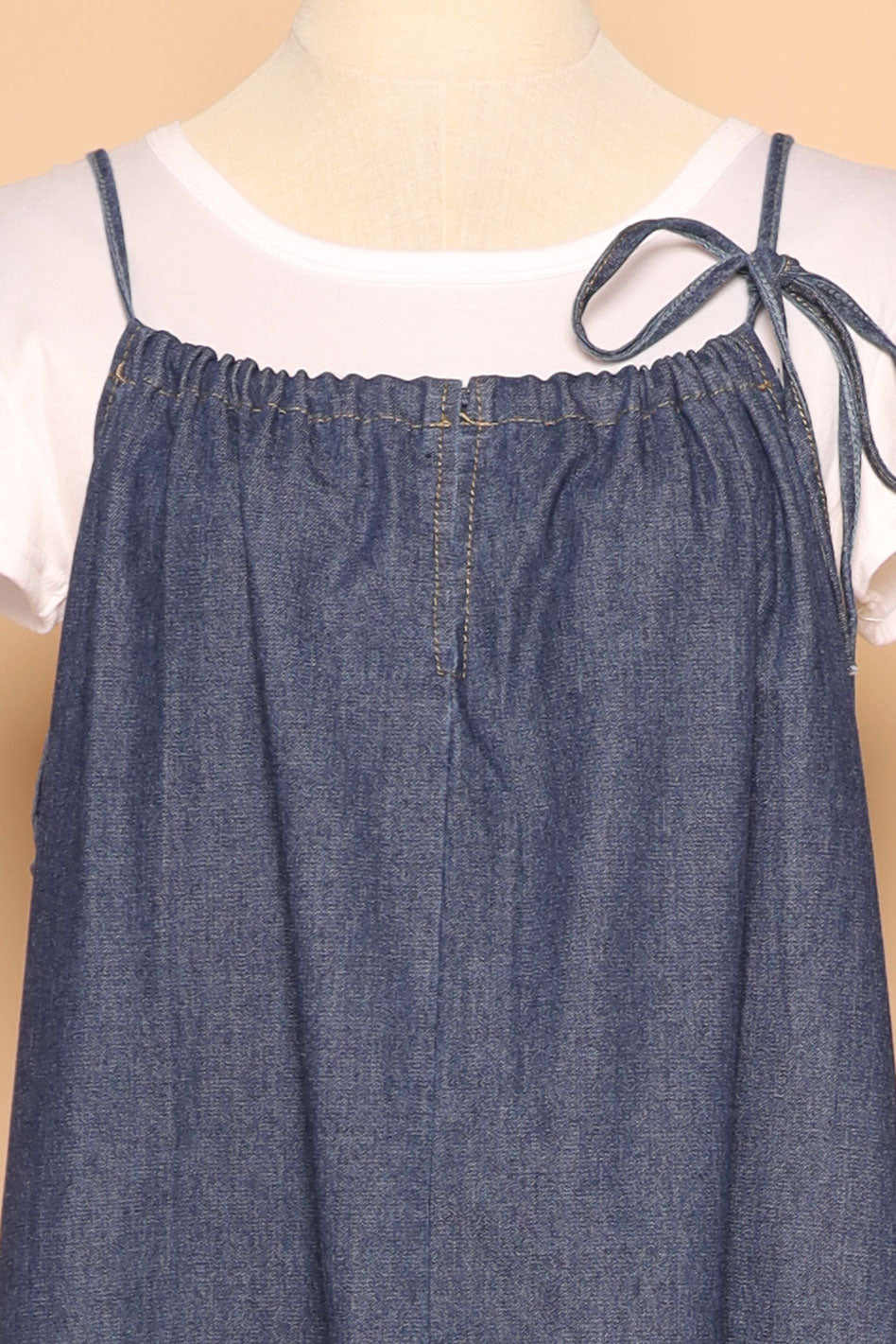 PO - Aoki Denim Pinafore Dress