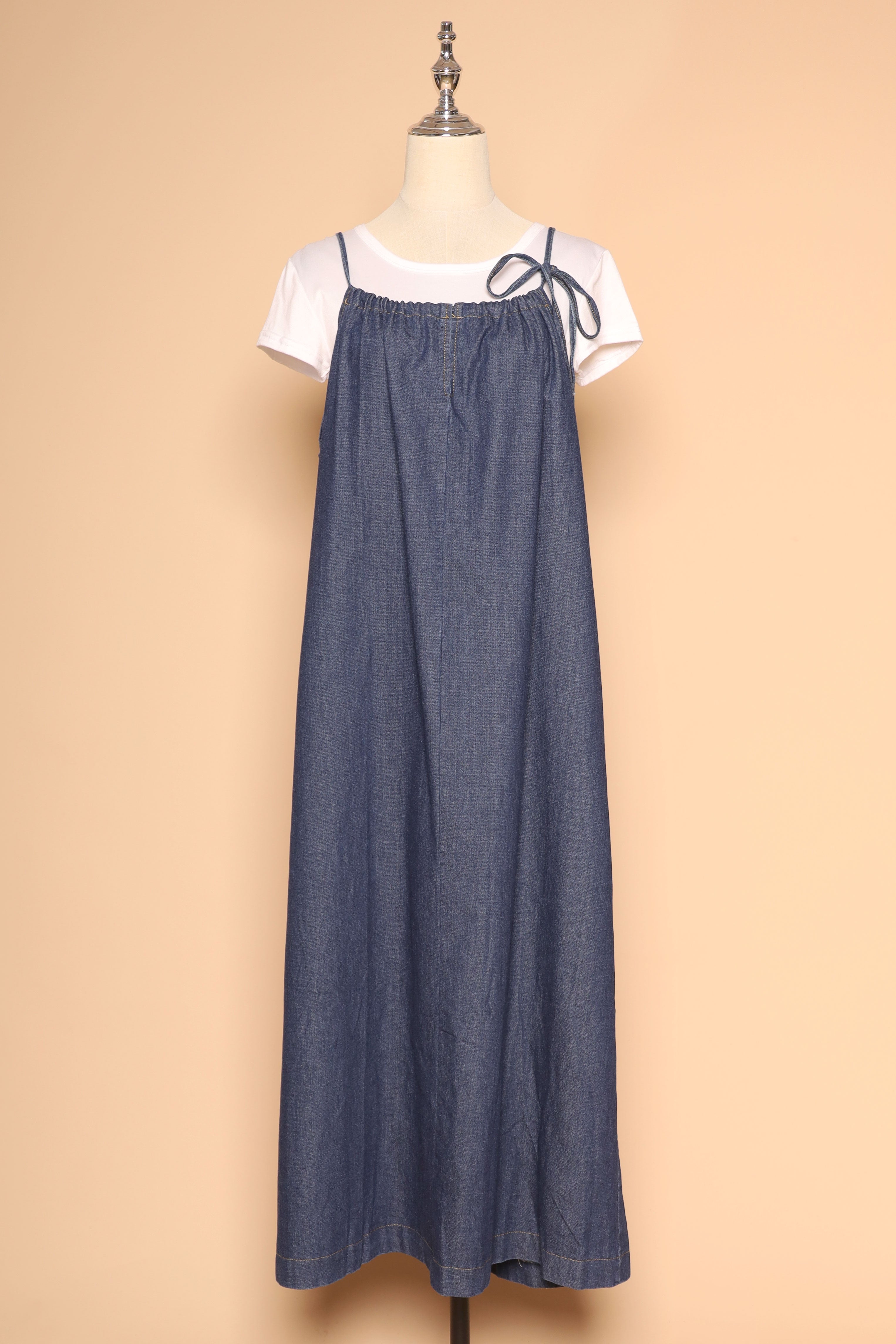 PO - Aoki Denim Pinafore Dress