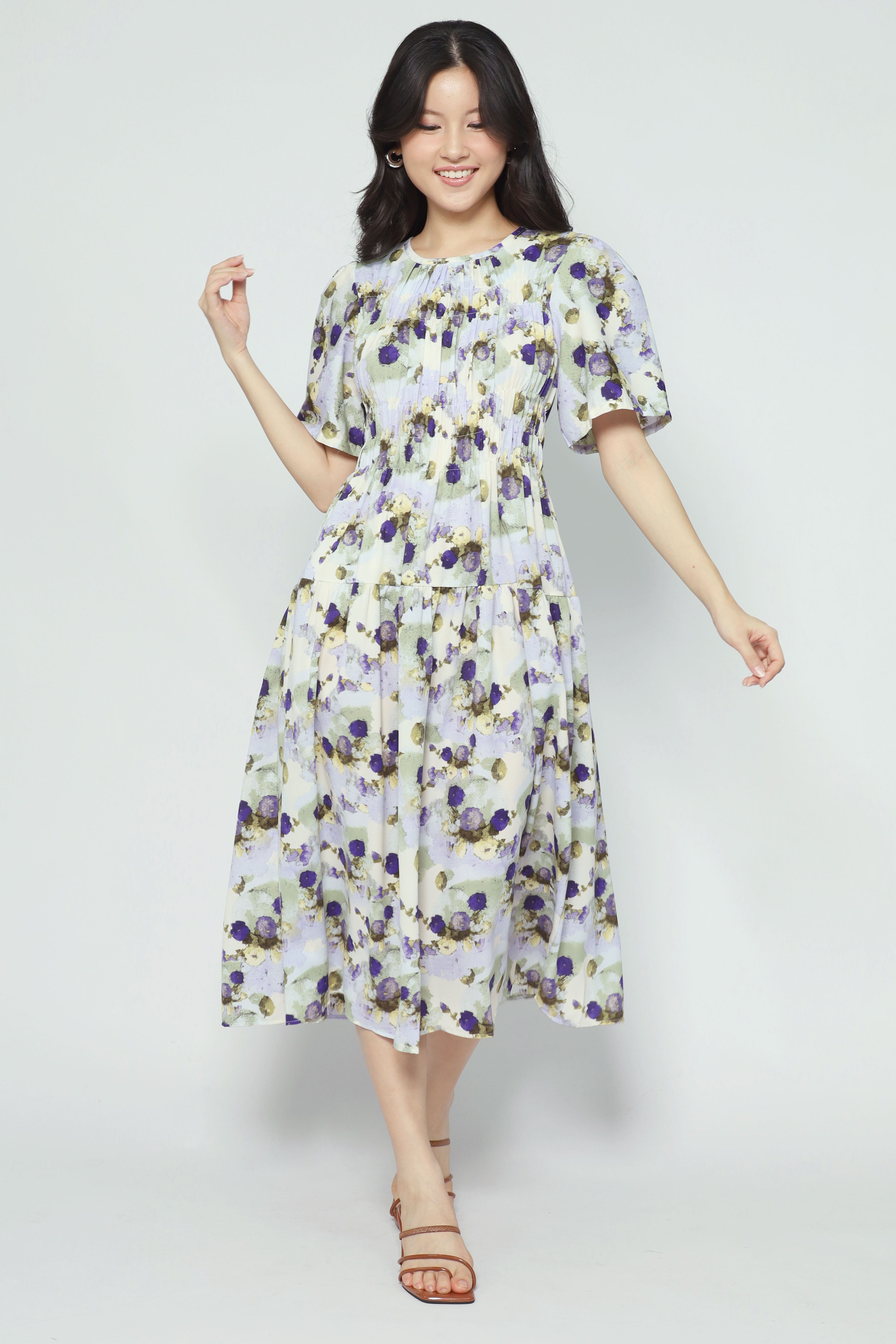 Astha Dress in Petal Pop