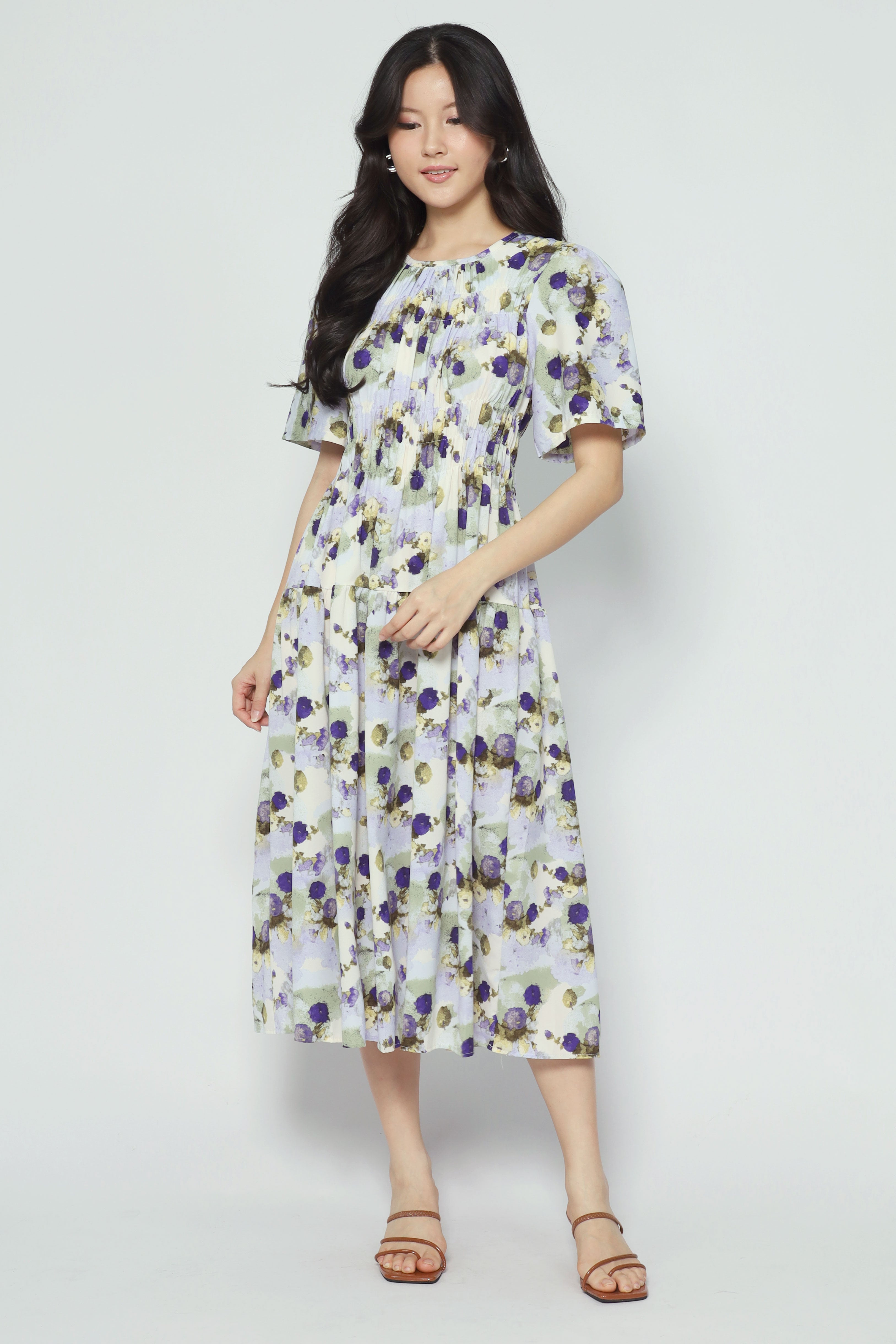 Astha Dress in Petal Pop