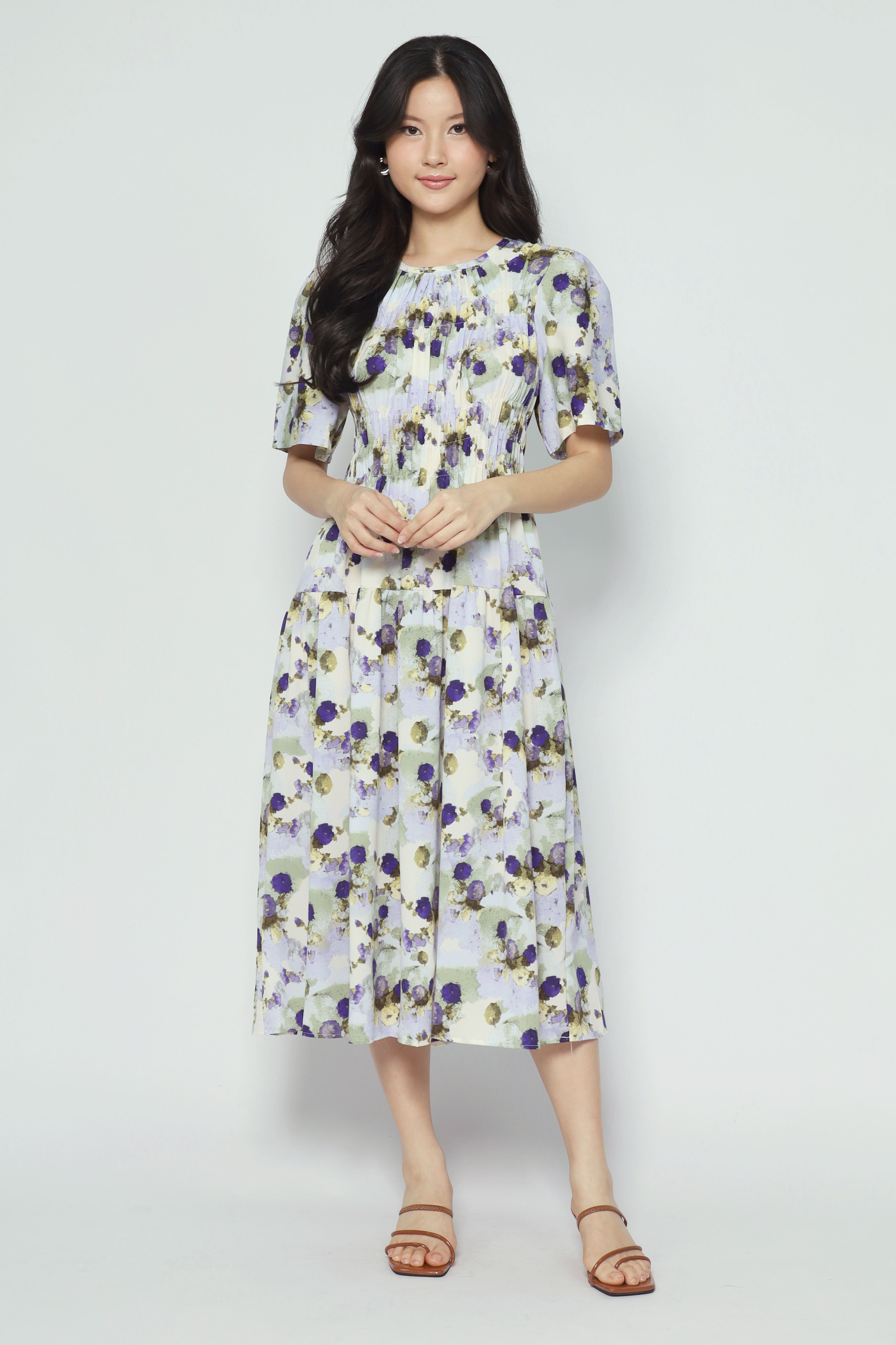 Astha Dress in Petal Pop