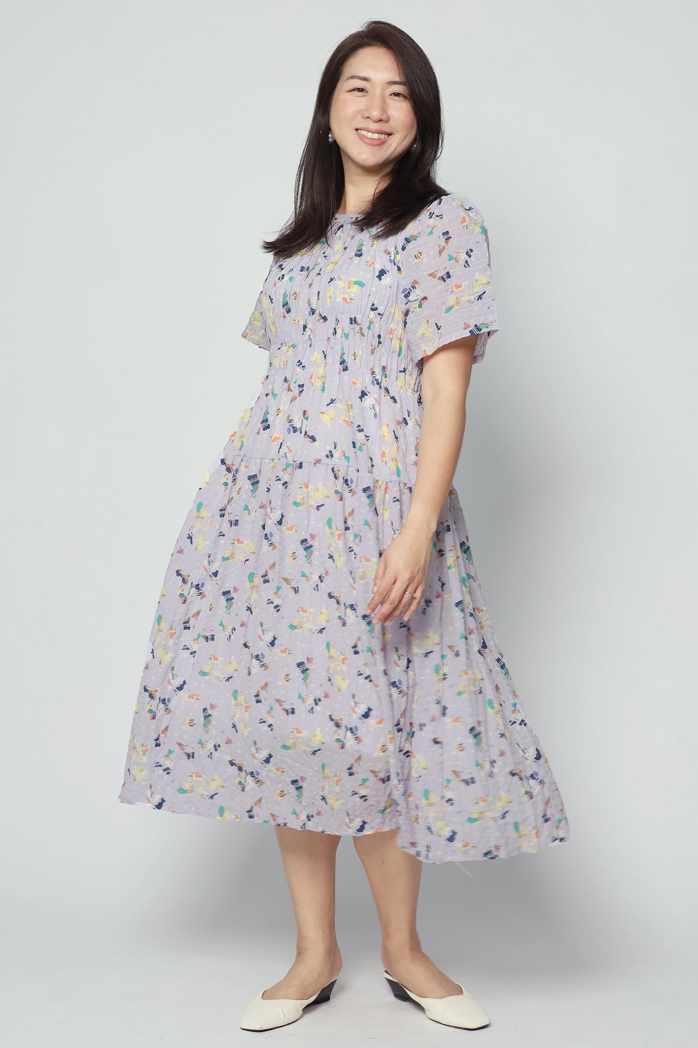 Astha Dress in Purple Dream