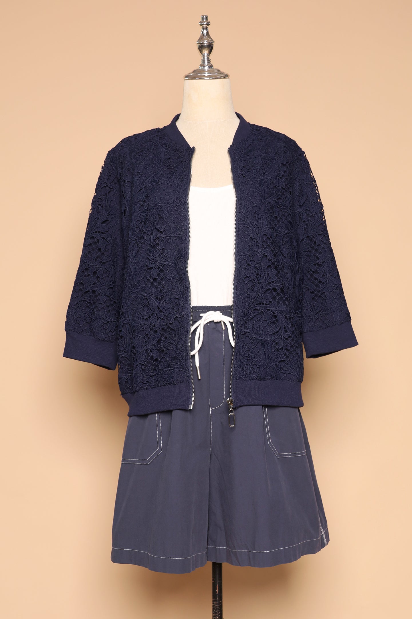 PO - Audrey Jacket in Blue Lace