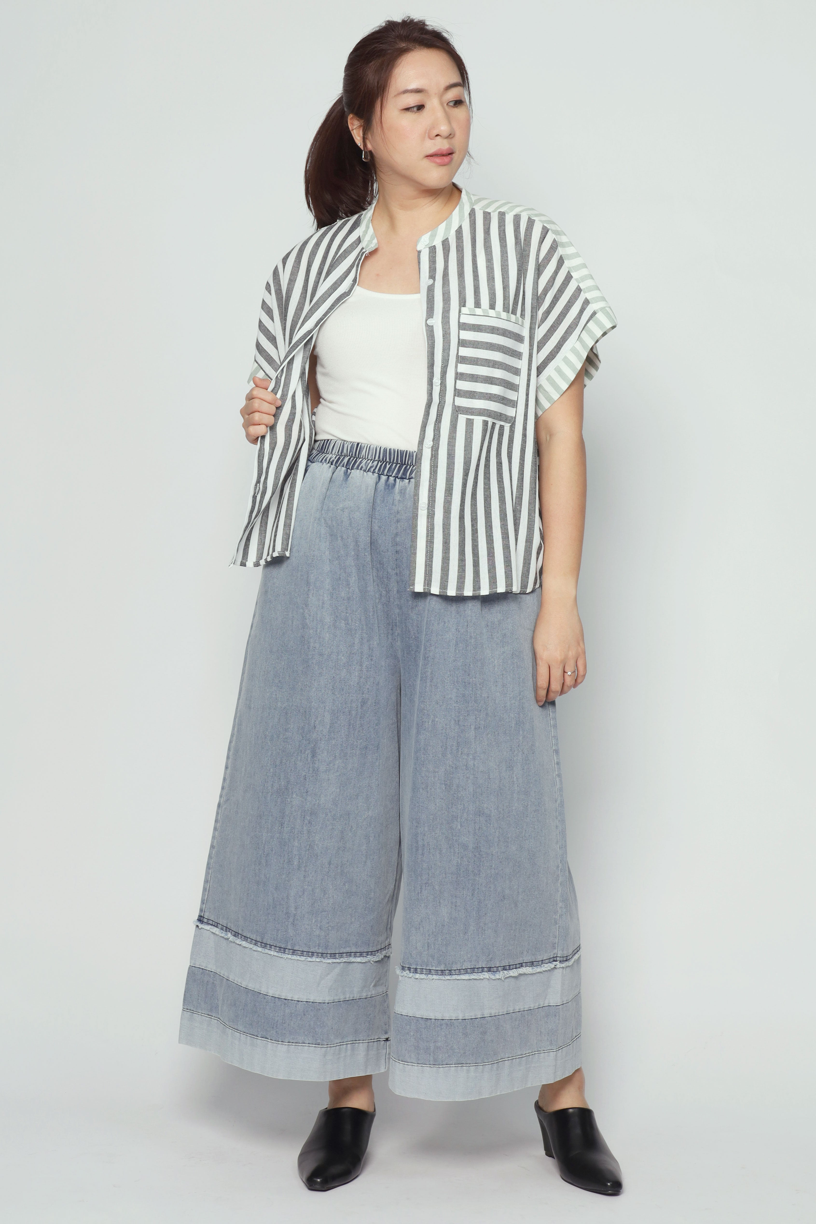 Averie Top in Stripes