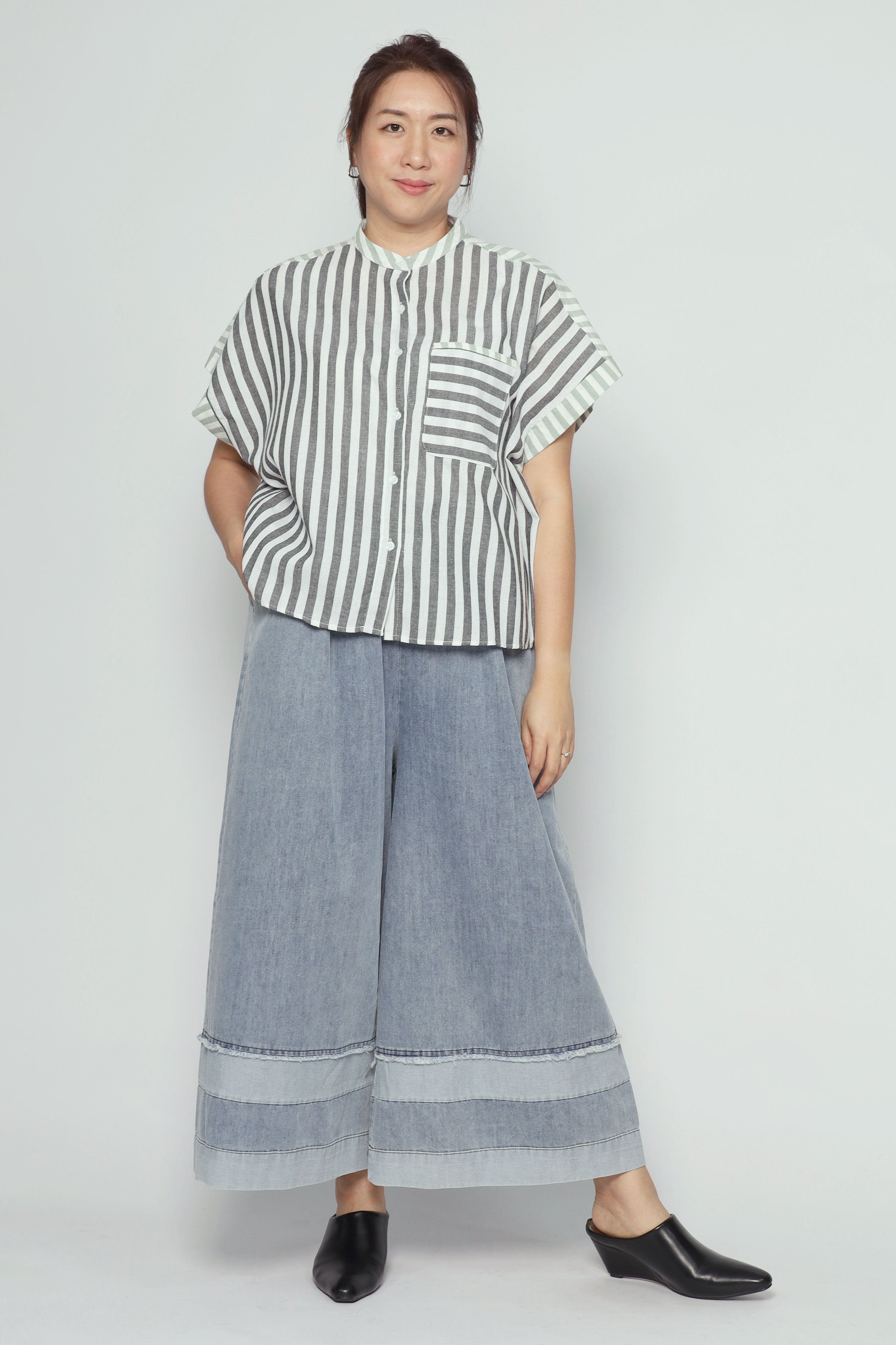 Averie Top in Stripes
