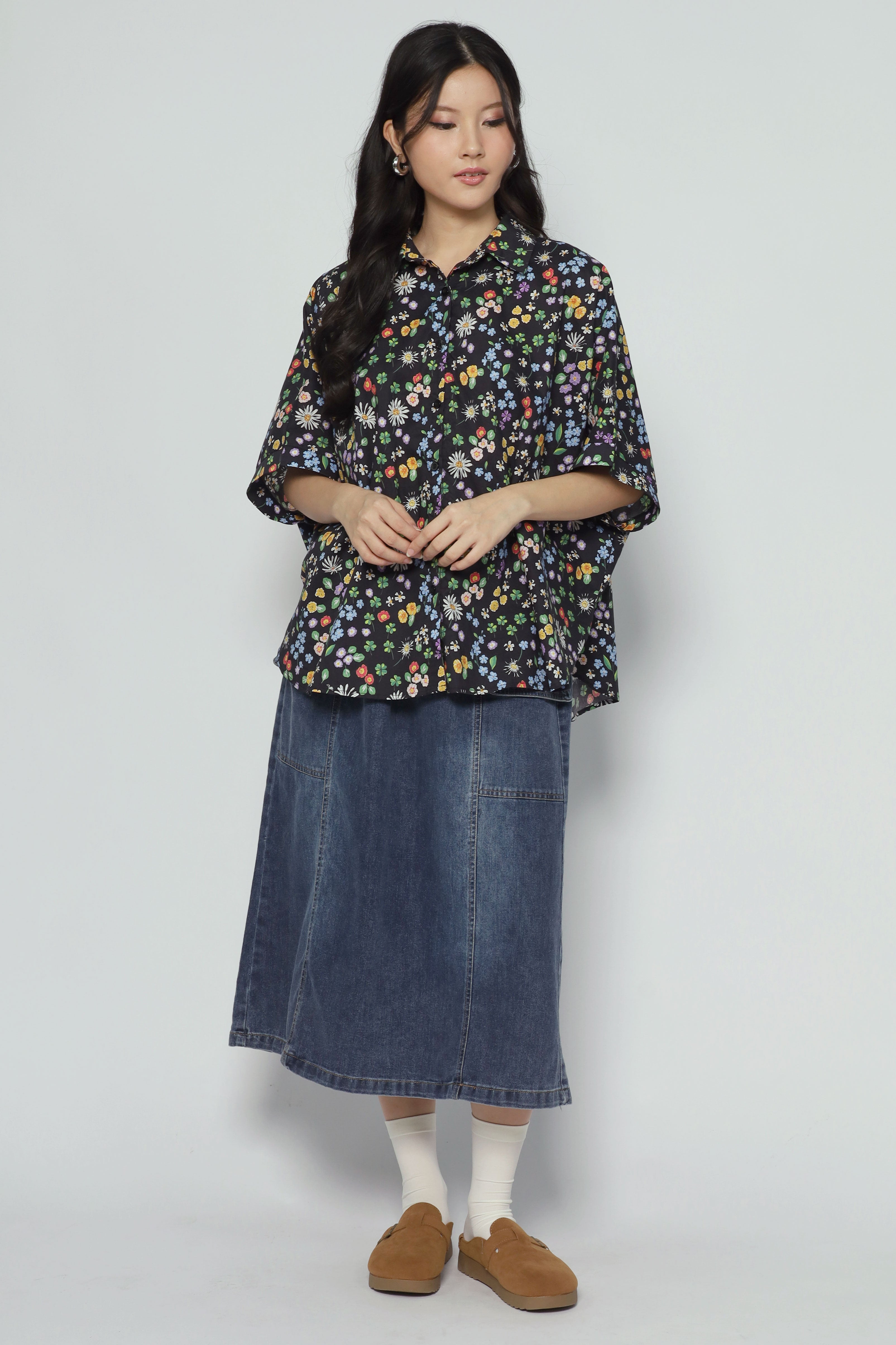 Avo Shirt in Daisy Garden