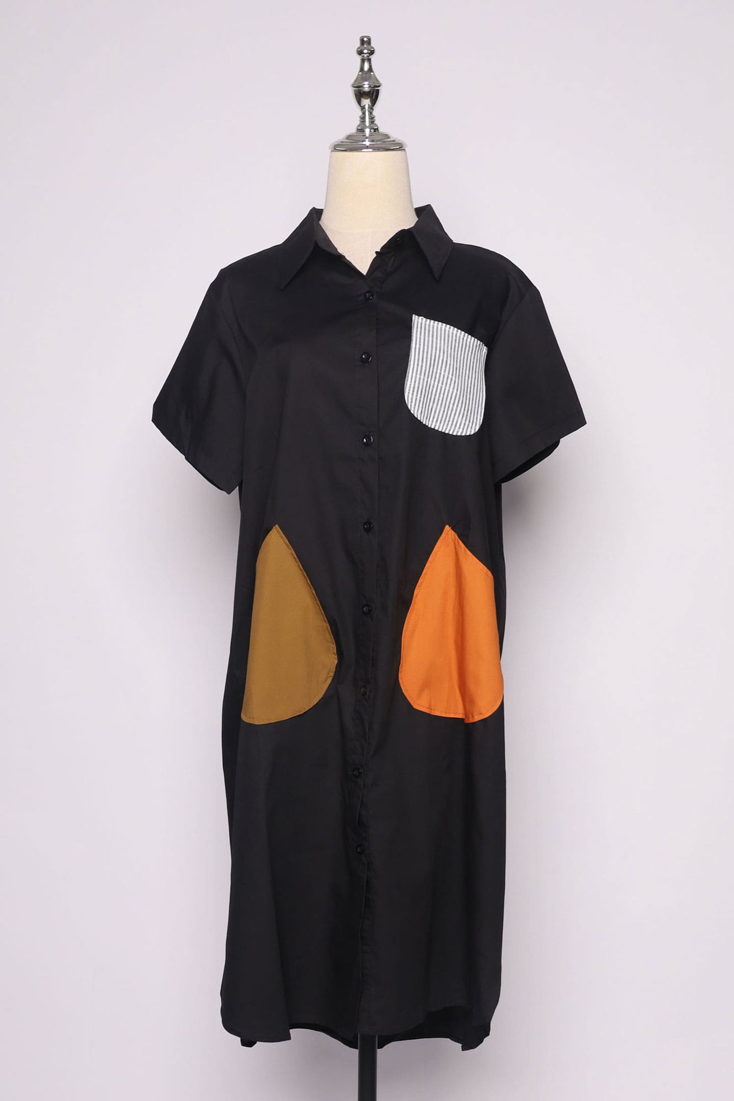 PO - Amy Pocket Dress in Black