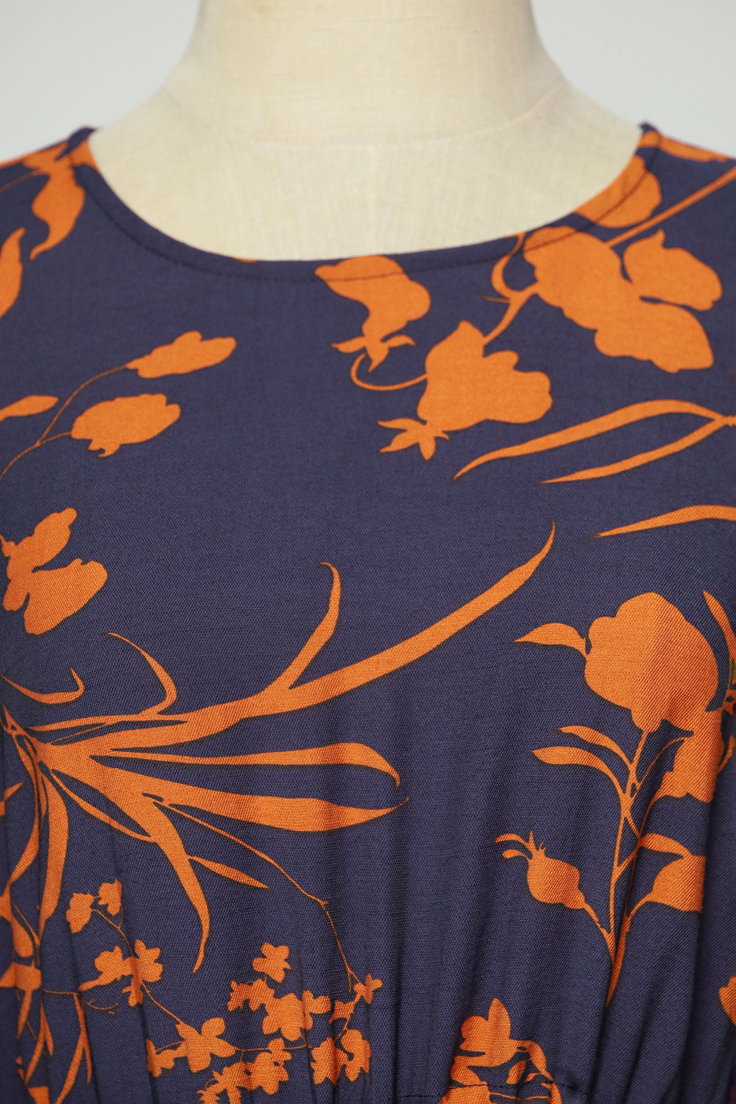 PO - Angelina Dress in Tangerine Garden