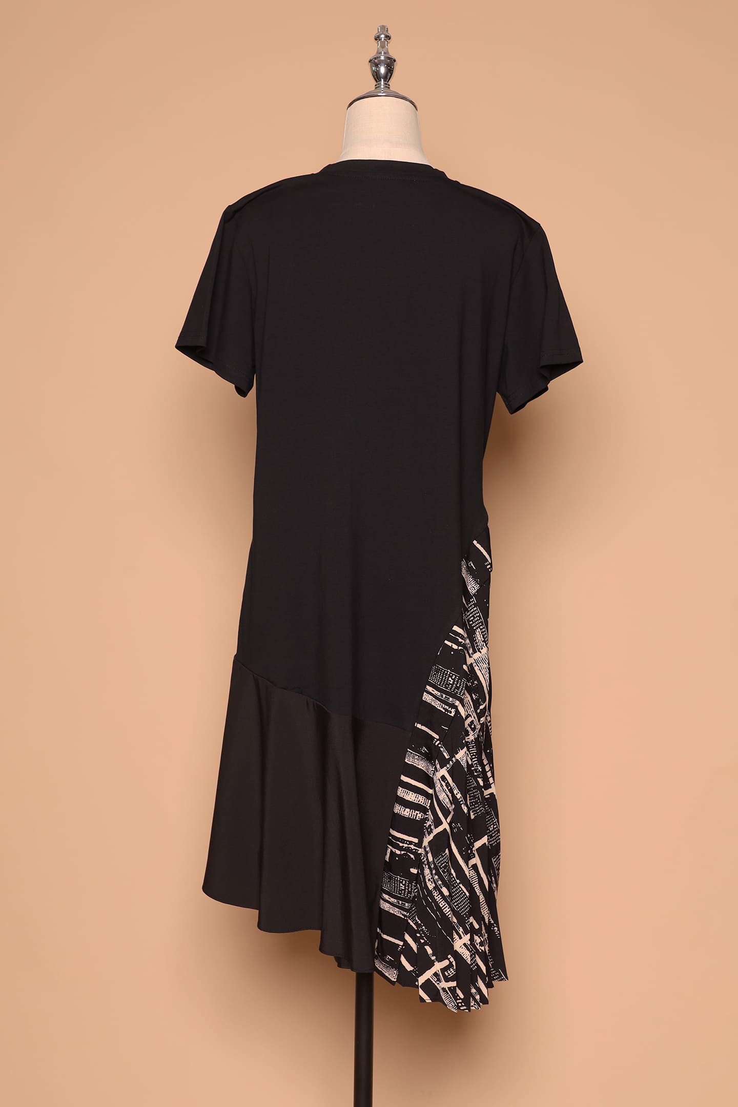 PO - Anna Dress in Abstract Print