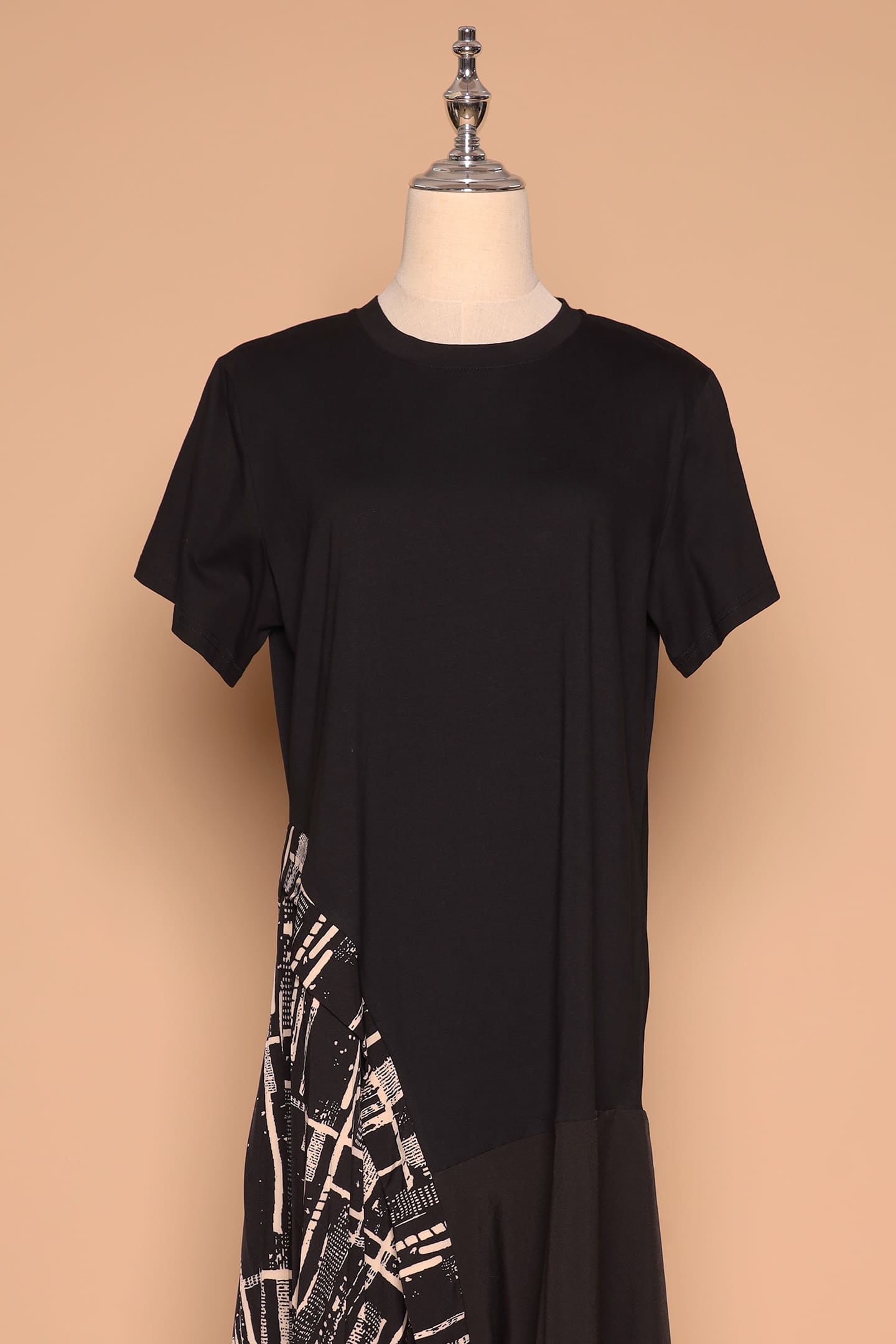 PO - Anna Dress in Abstract Print