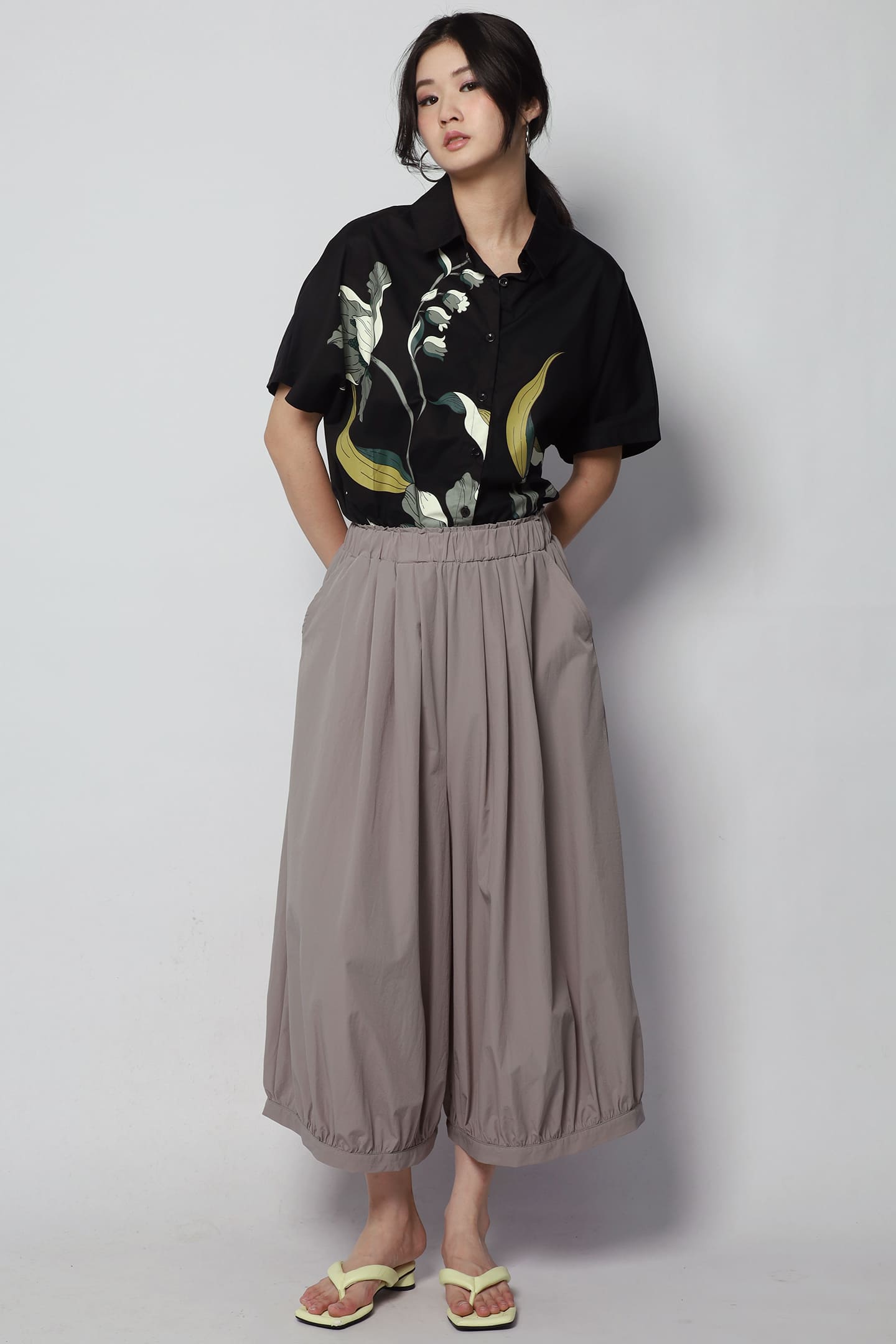 Ara Culottes in Grey