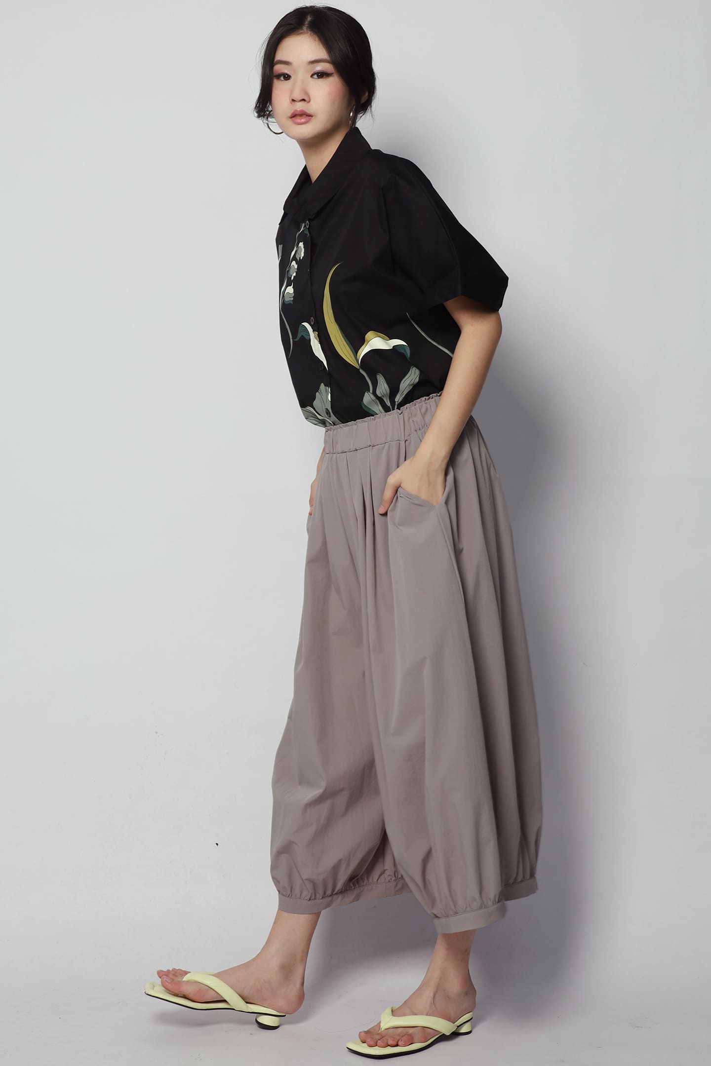 Ara Culottes in Grey