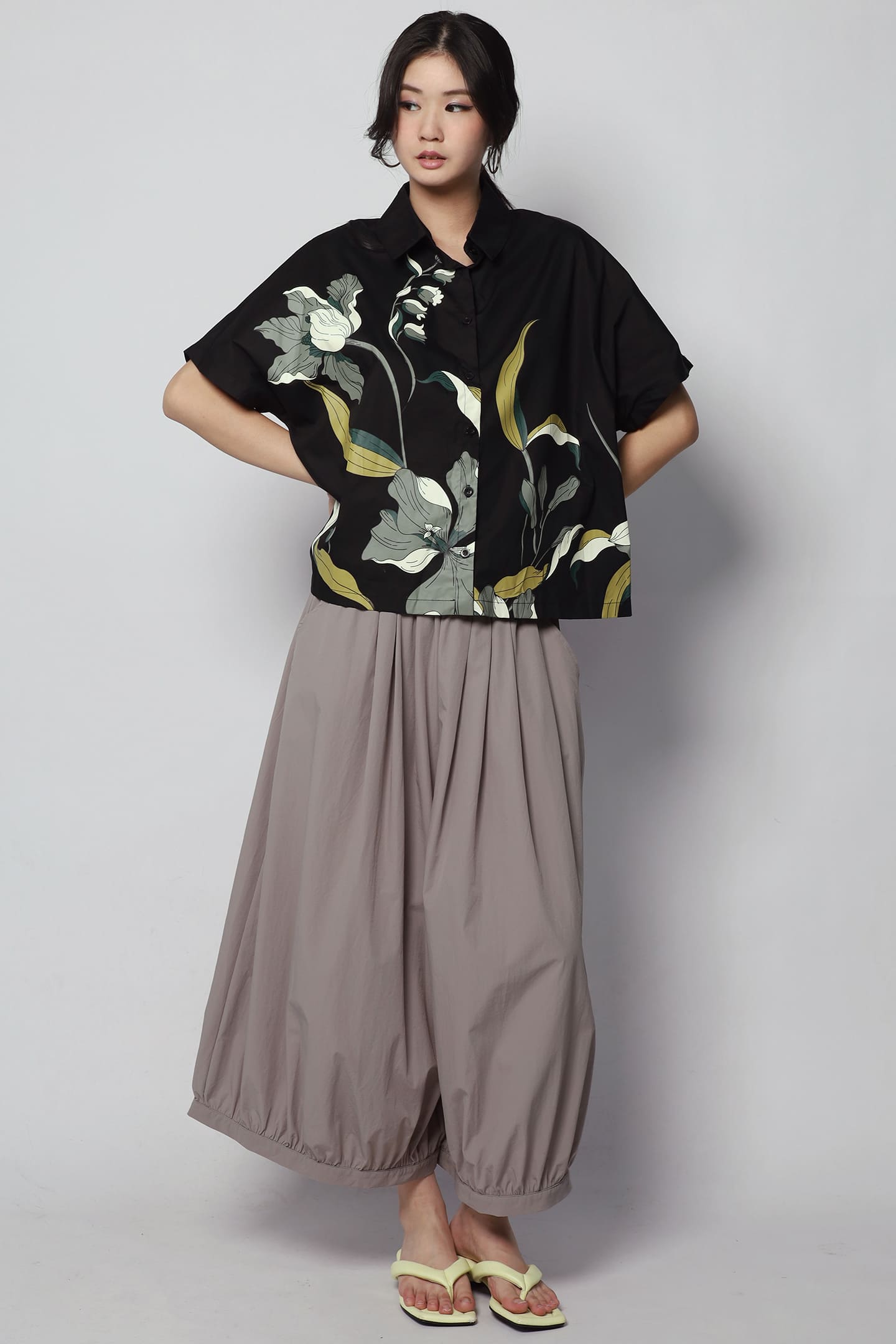 Ara Culottes in Grey