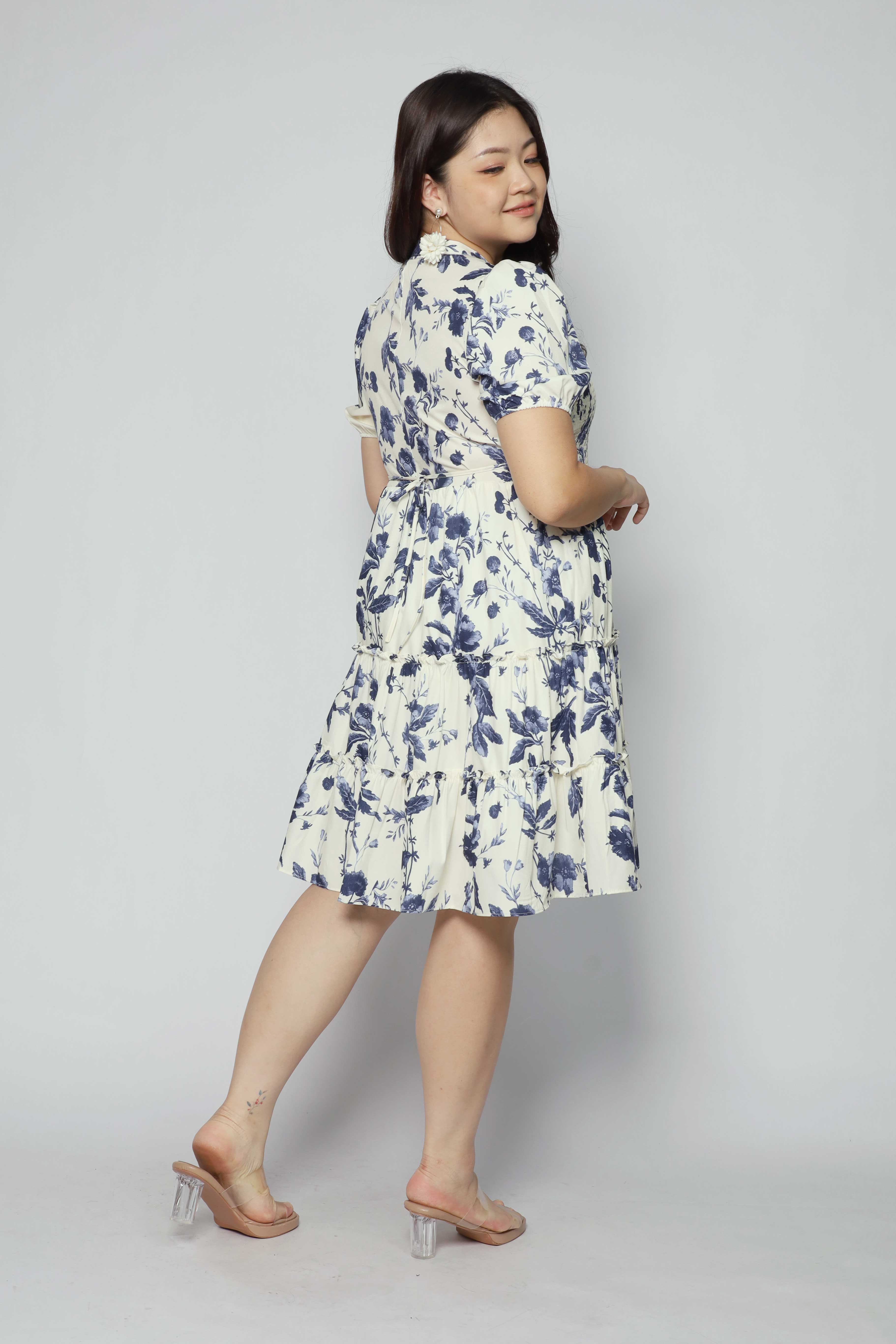 Ariel Dress in Porcelain