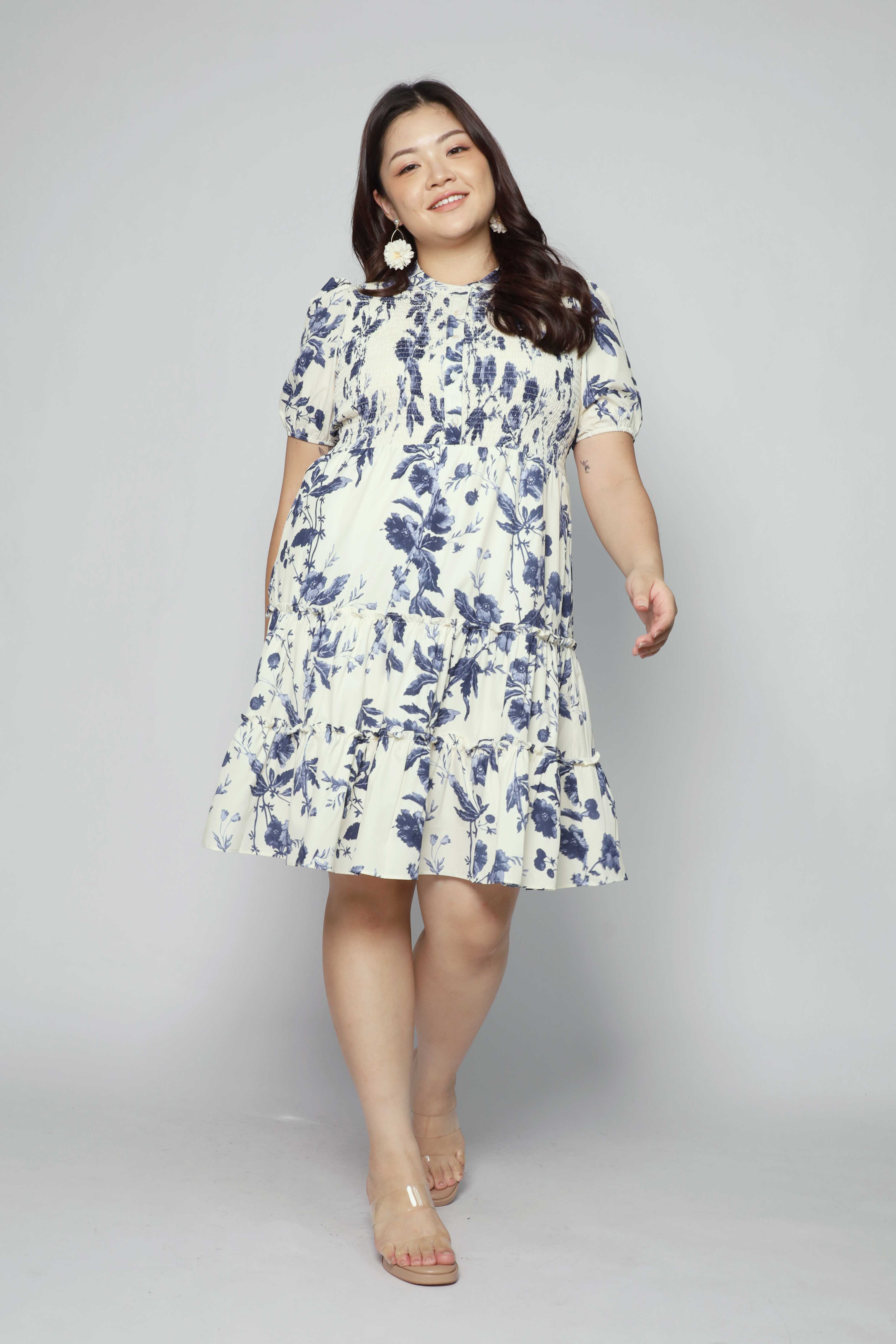 Ariel Dress in Porcelain