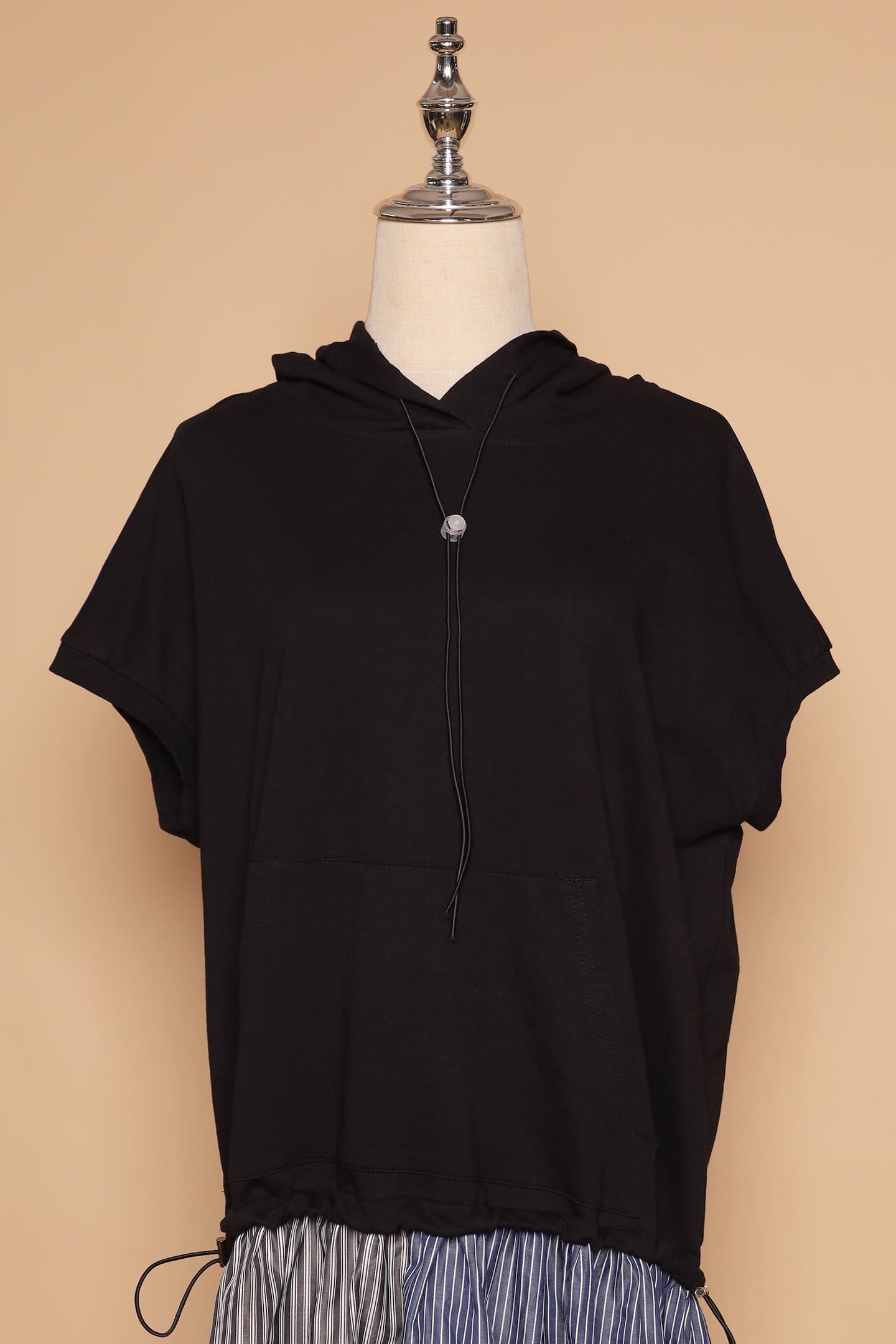 PO - Athena Stripes Hoodie Dress
