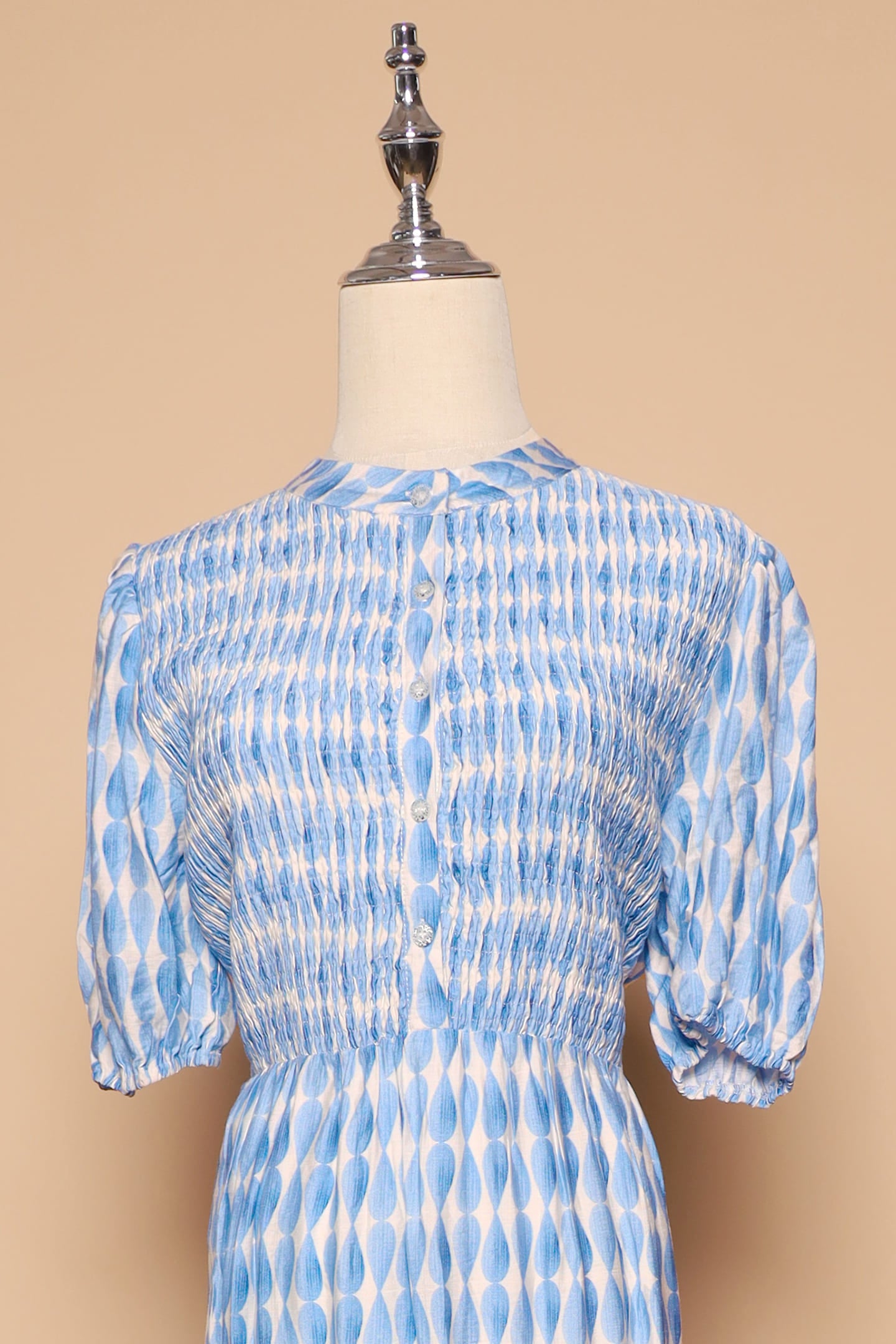 PO - Aurora Dress in Blue Whirl