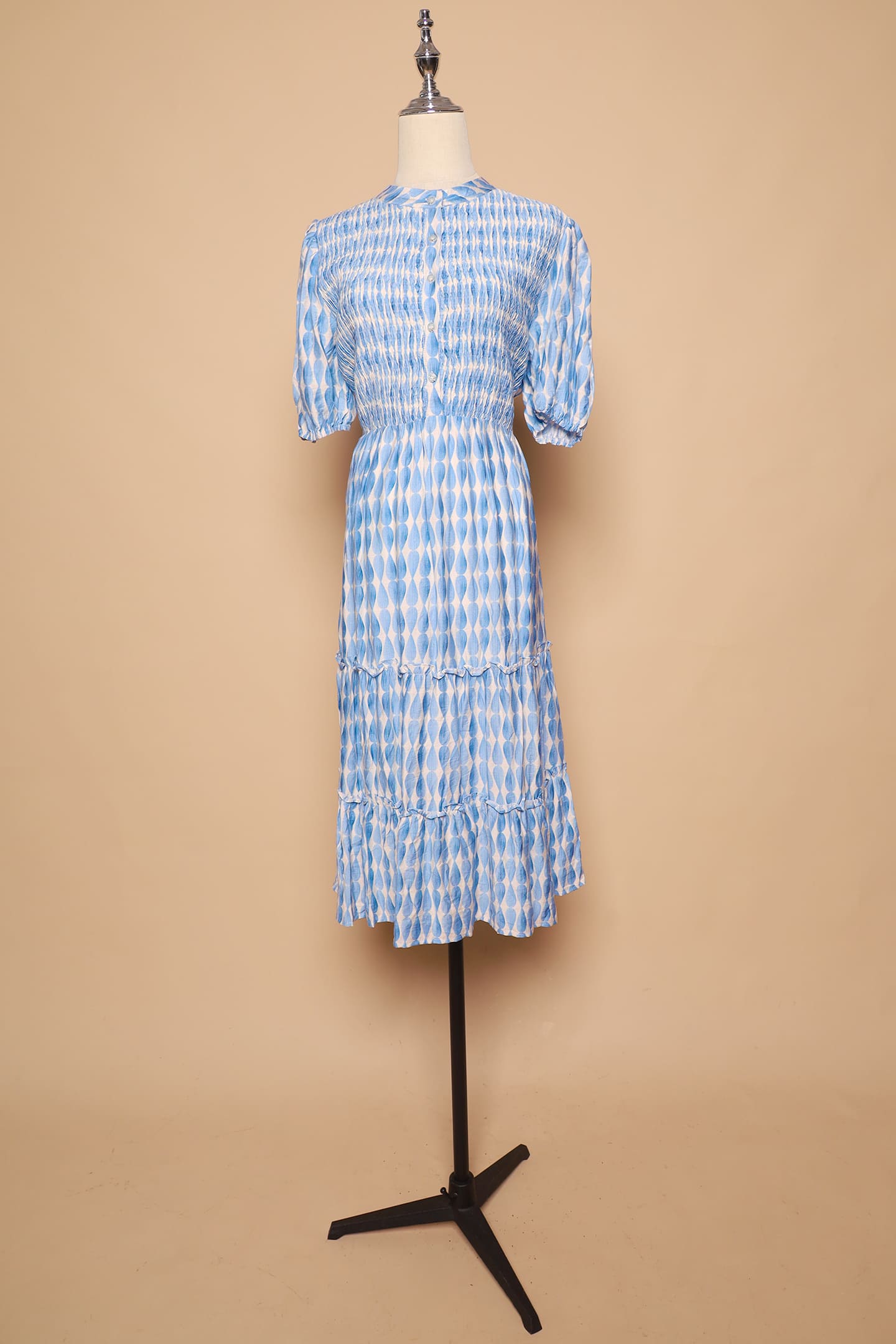 PO - Aurora Dress in Blue Whirl
